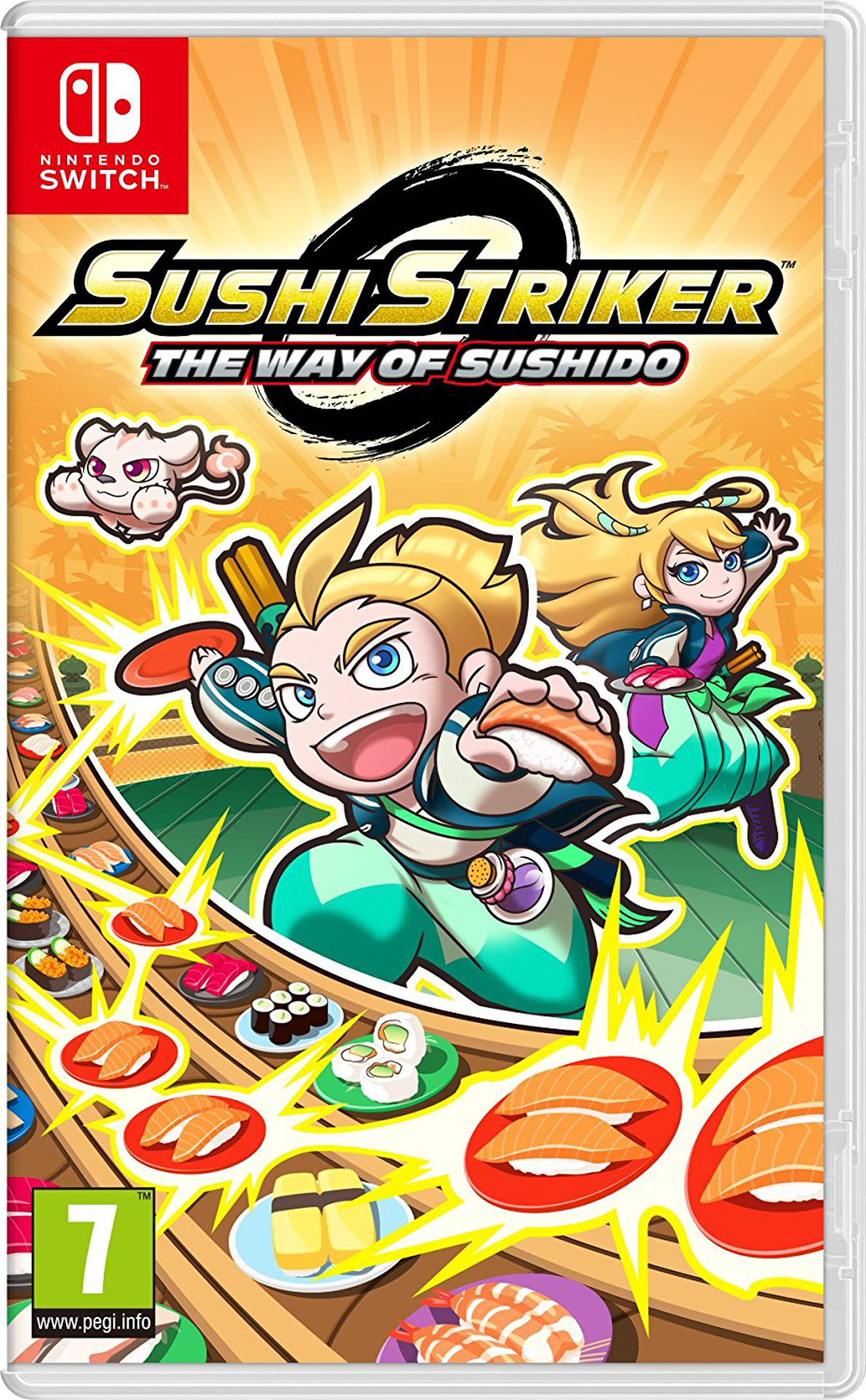 Sushi Striker : The Way of Sushido - flash vidéo