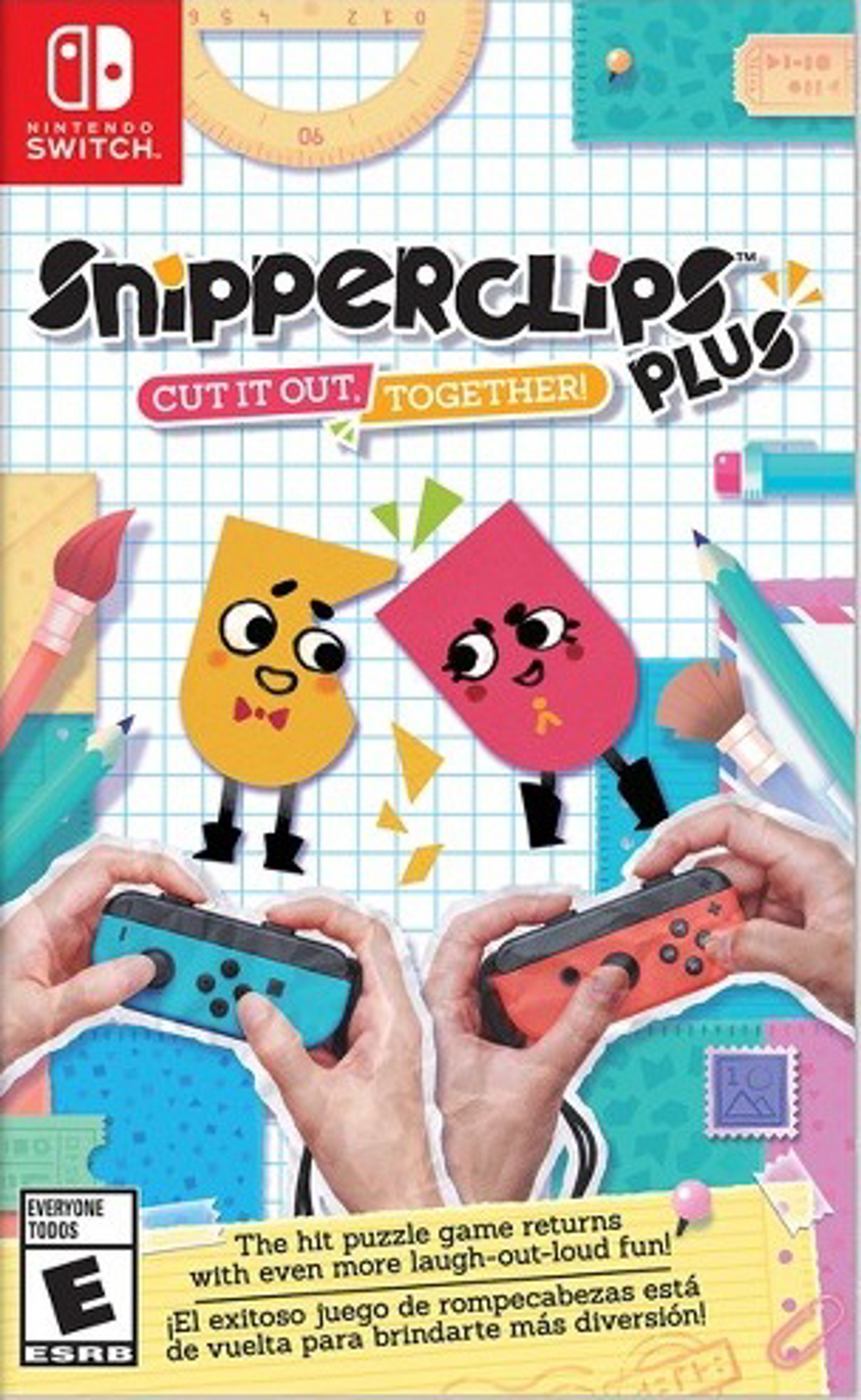 Snipperclips Plus : Les deux font la paire ! - flash vidéo