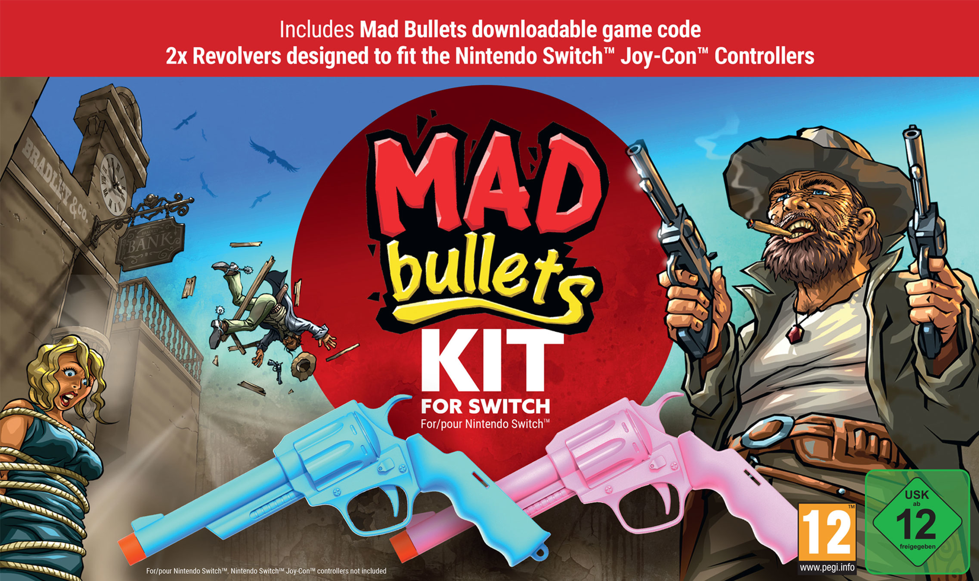 Mad Bullets Kit pour Nintendo Switch - flash vidéo