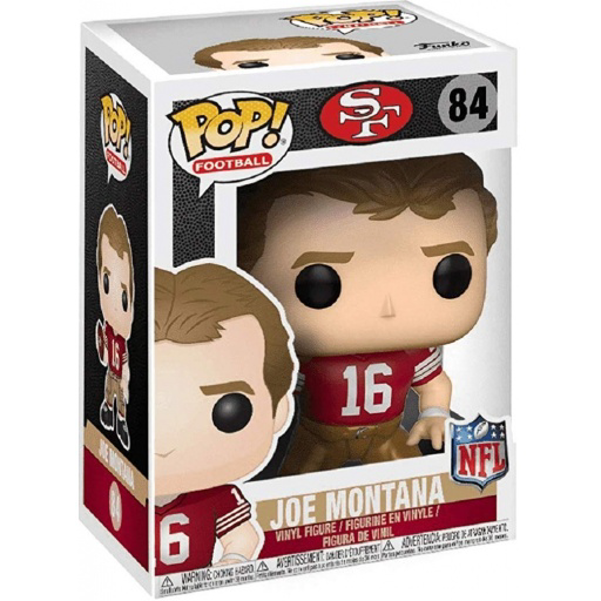 Funko Pop! NFL: Legends - San Francisco 49ers - Joe Montana #16 - flash vidéo