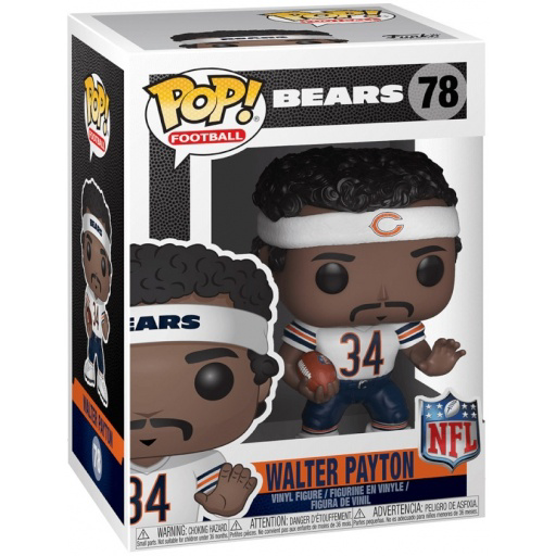 Funko Pop! NFL: Legends - Chicago Bears - Walter Payton (WH) #34 - flash vidéo