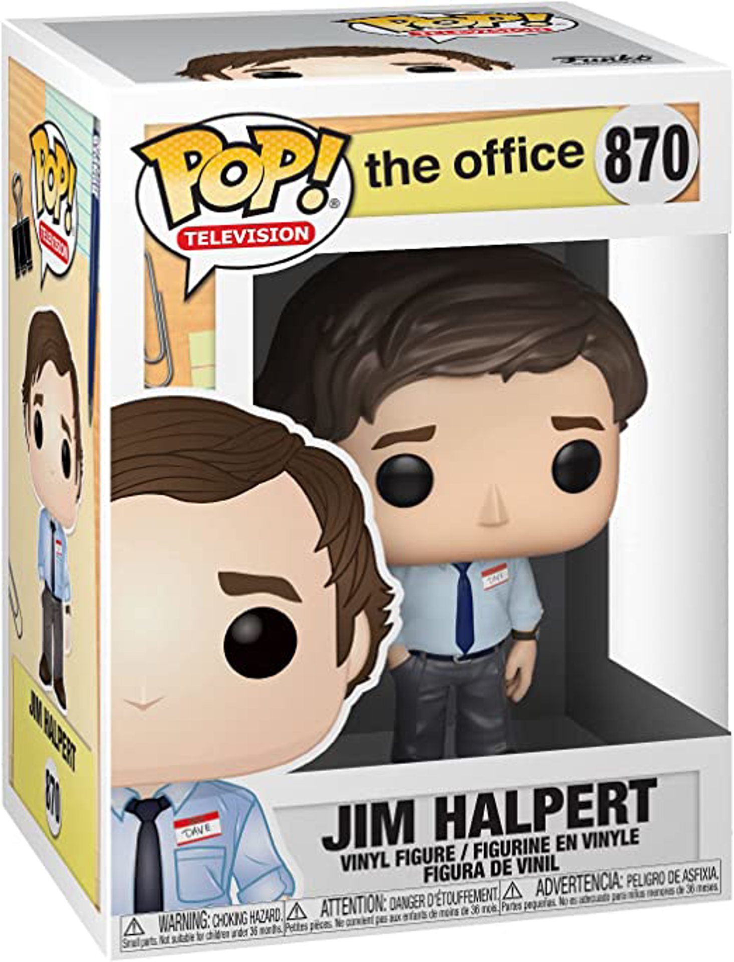 Funko Pop! TV: The Office - Jim Halpert (Chance of Special Chase Edition)