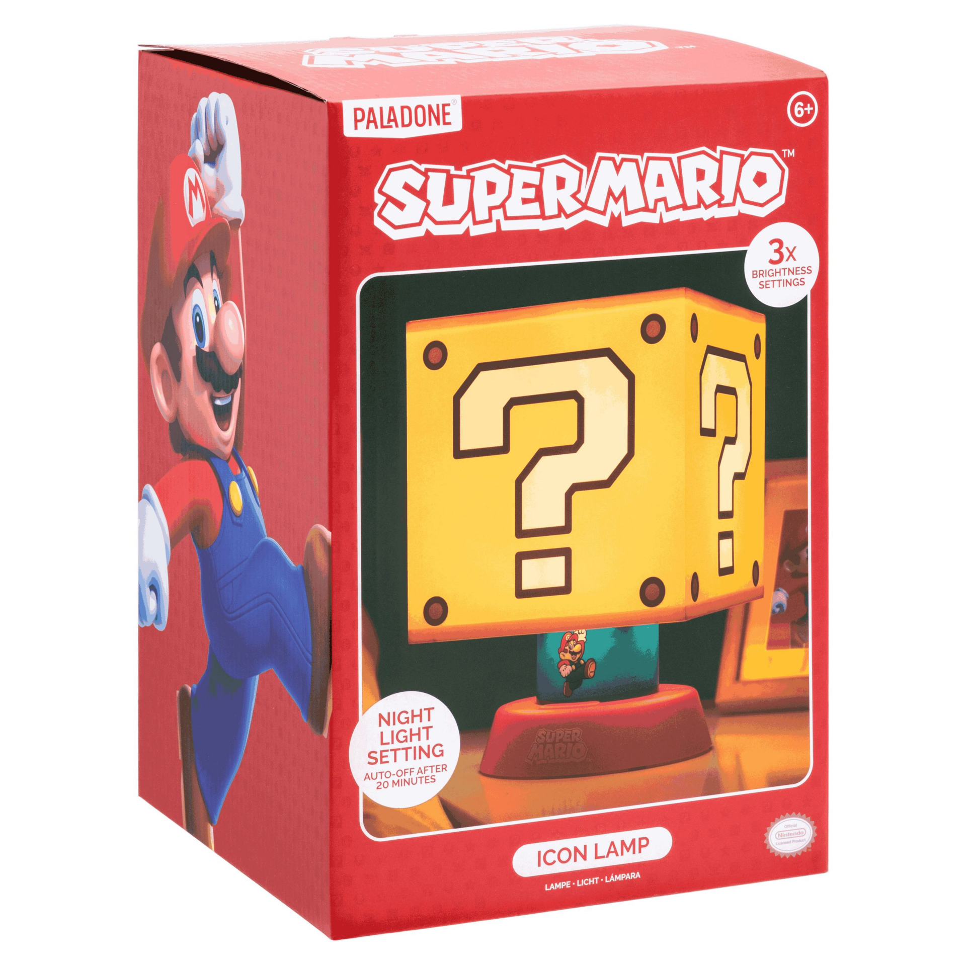 Nintendo - Super Mario - Lampe Bloc - flash vidéo
