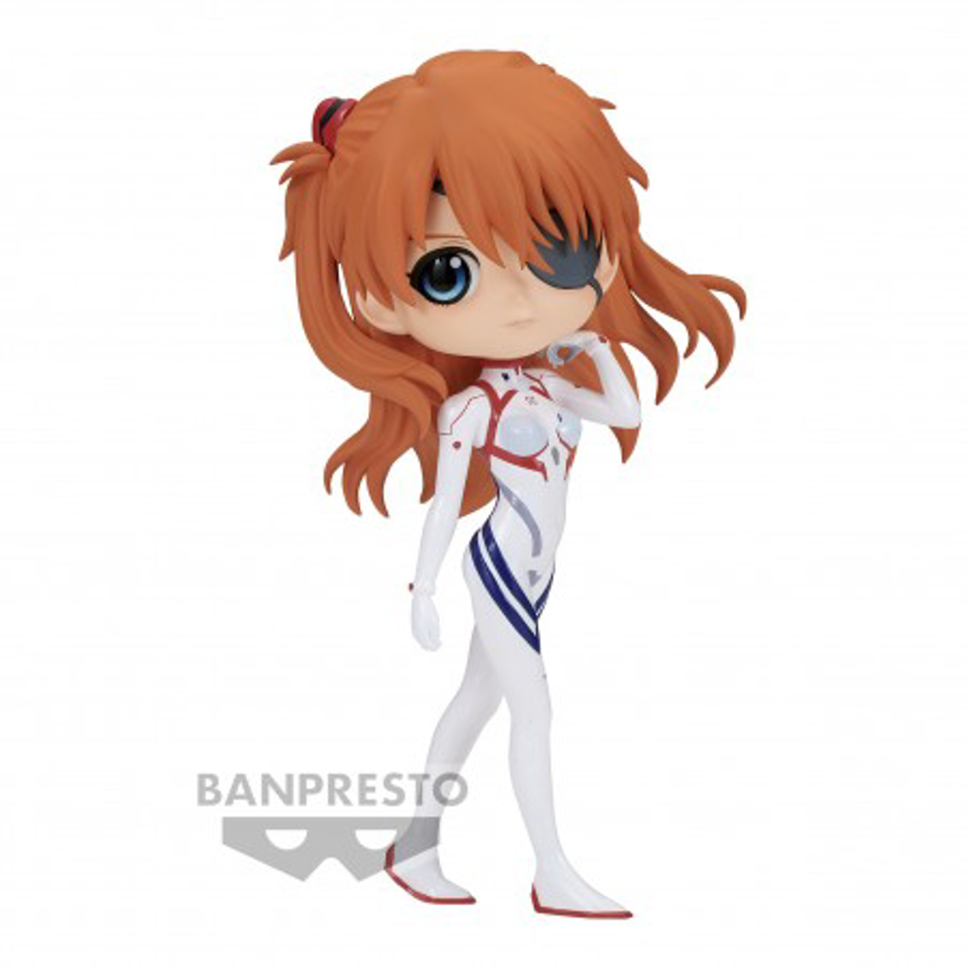 Evangelion 3.0 + 1.0 Q Posket - Asuka Langley Plugsuit Style (Ver.B) - Statue 14cm - flash vidéo