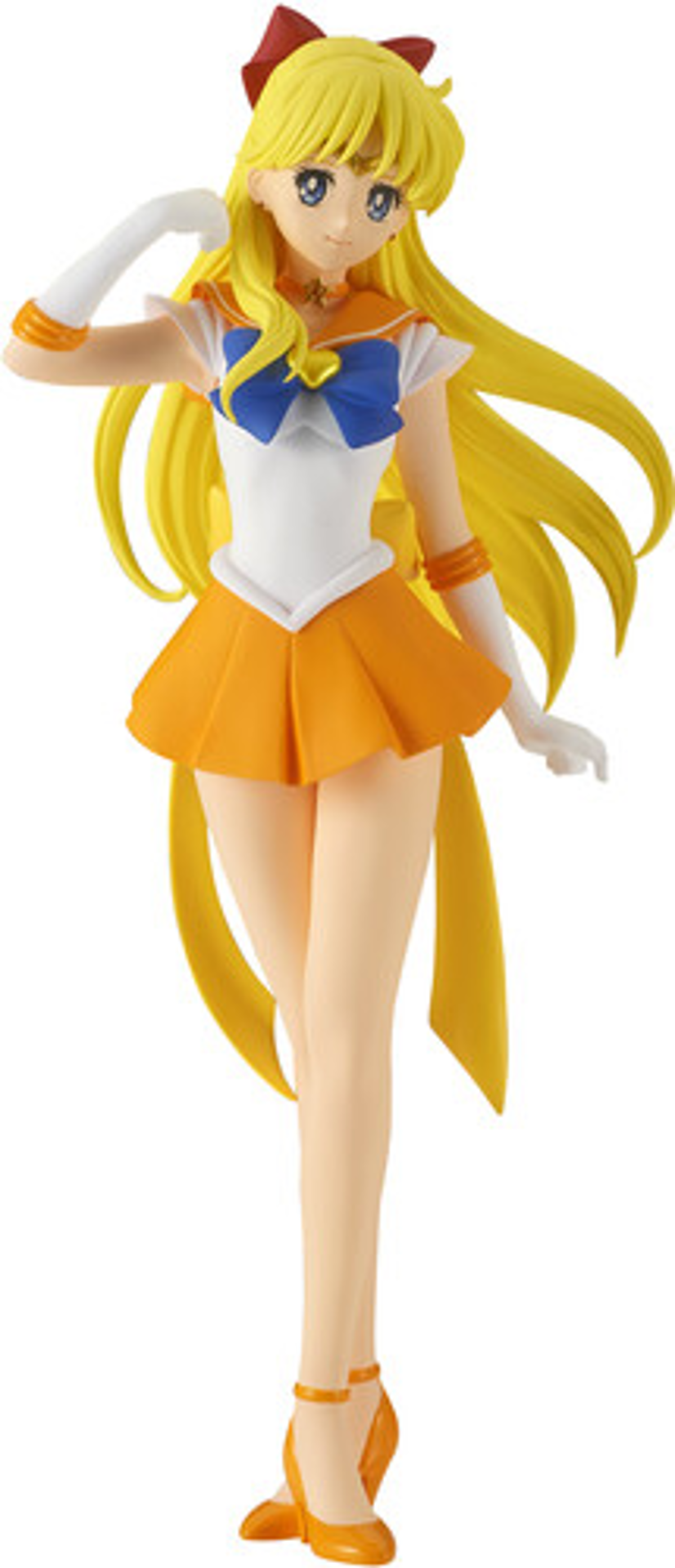 Pretty Guardian Sailor Moon Eternal the Movie - Glitter & Glamours - Super Sailor Venus (Ver.A) Statue 23cm - flash vidéo