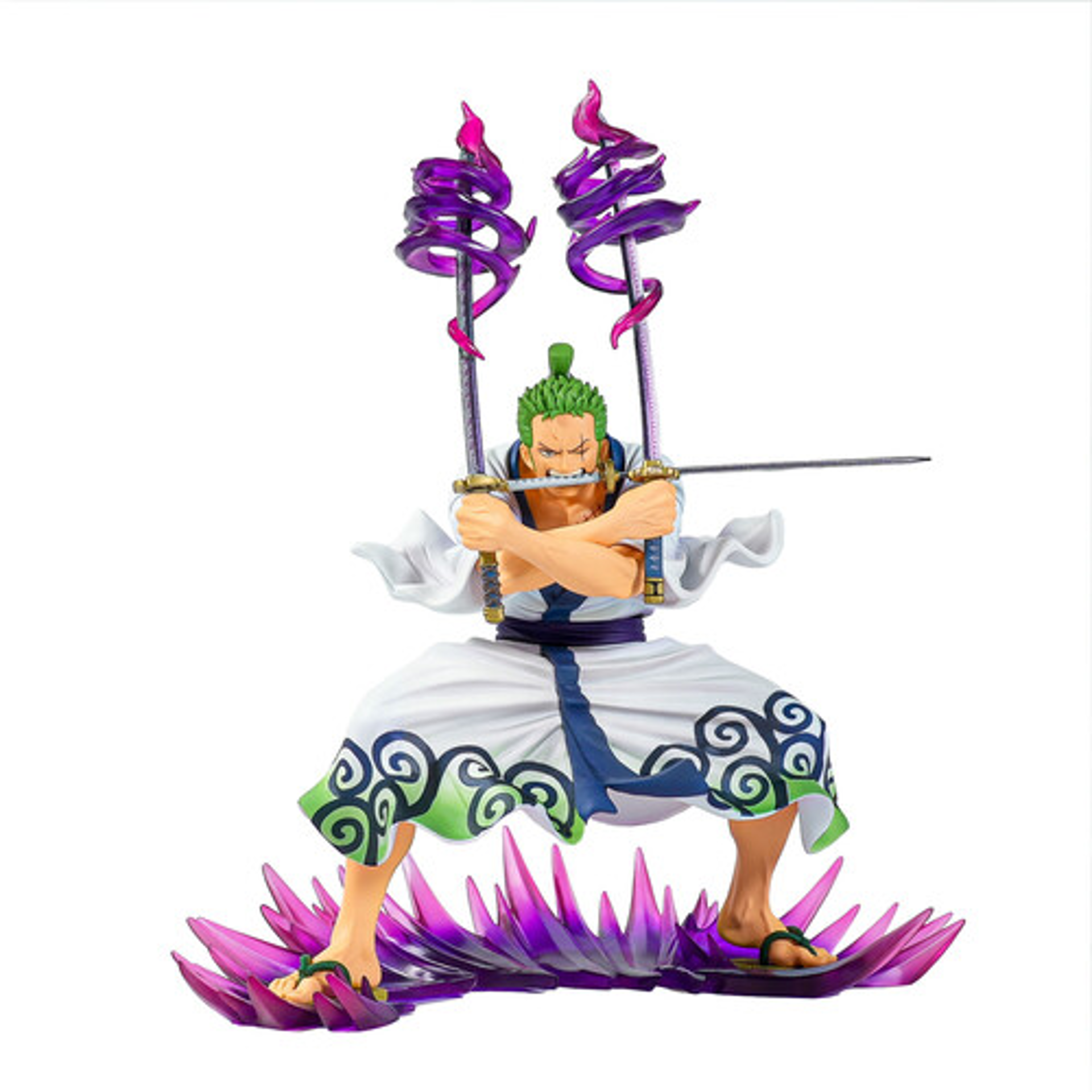 One Piece - DXF - Special Zoro - Juro Statue 13cm - flash vidéo