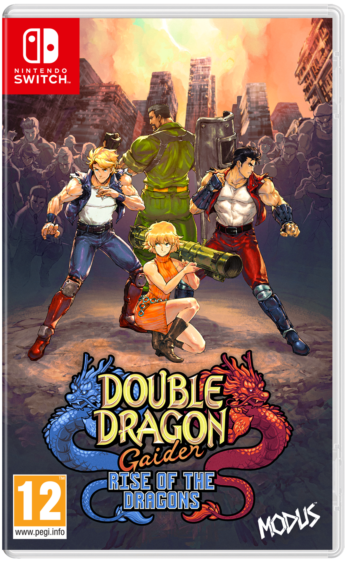 Double Dragon Gaiden : Rise Of The Dragons - flash vidéo