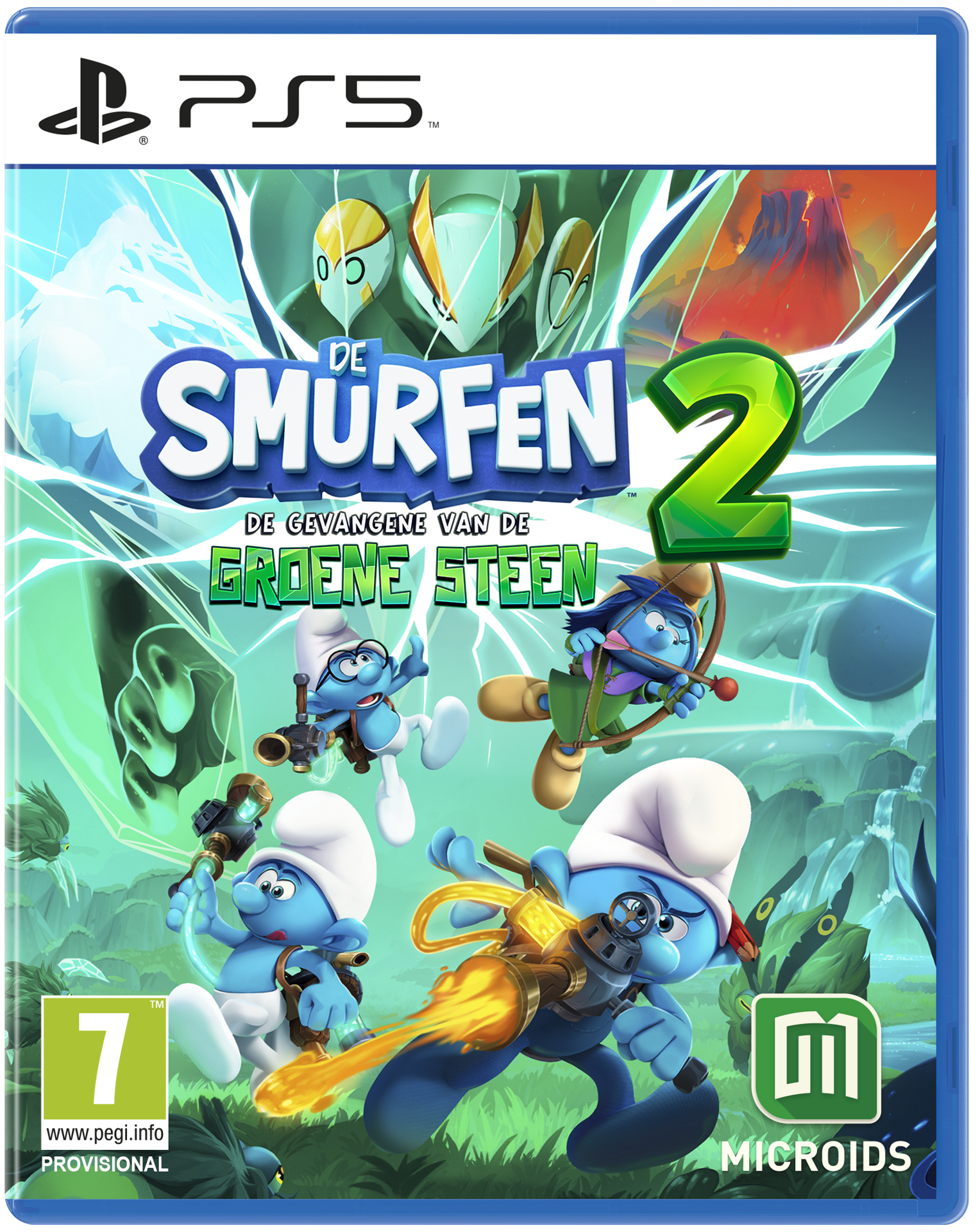 De Smurfen 2: De Gevangene van de Groene Steen - flash vidéo