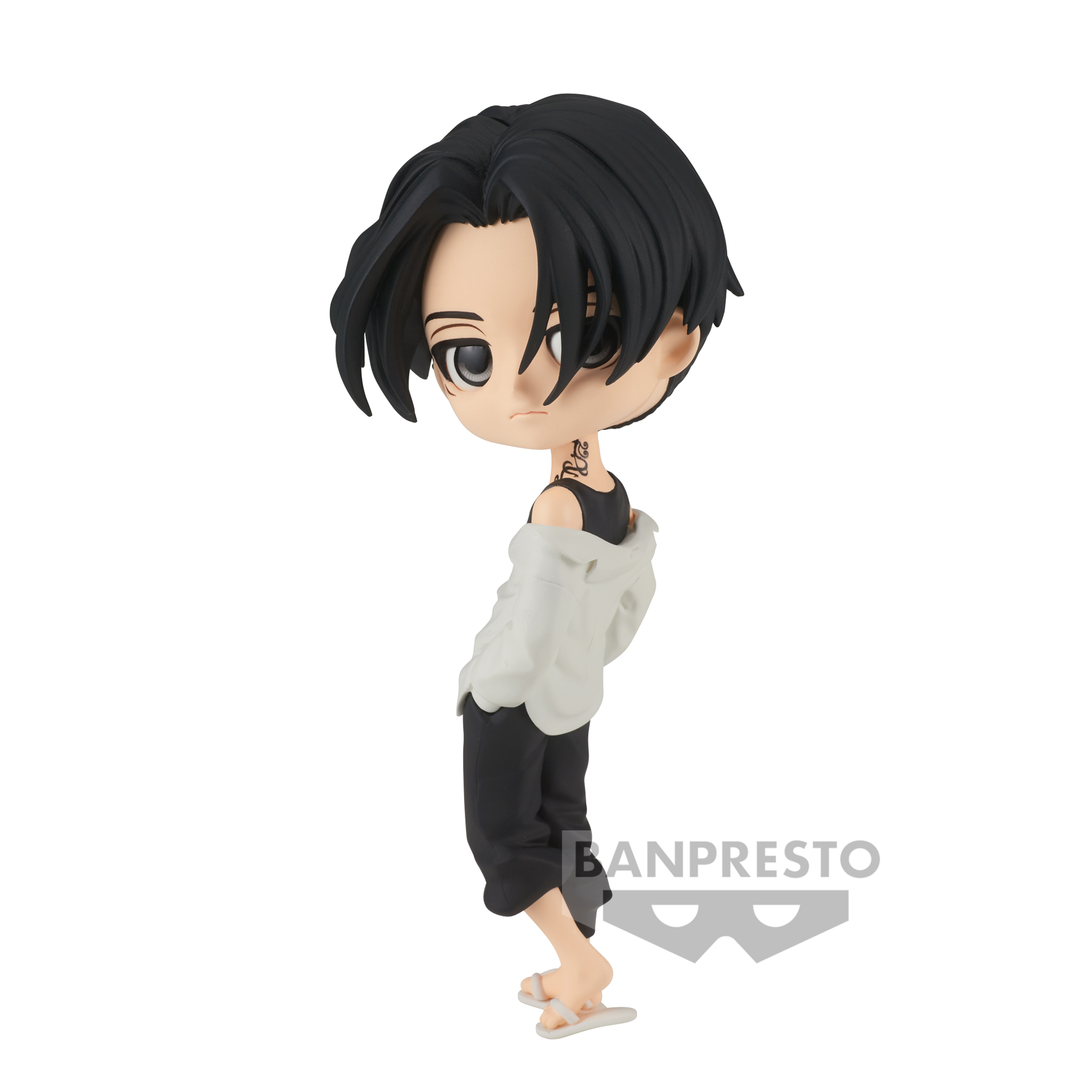 Tokyo Revengers Q Posket - Manjiro Sano - Black Hair Ver. - Statue 14cm - flash vidéo