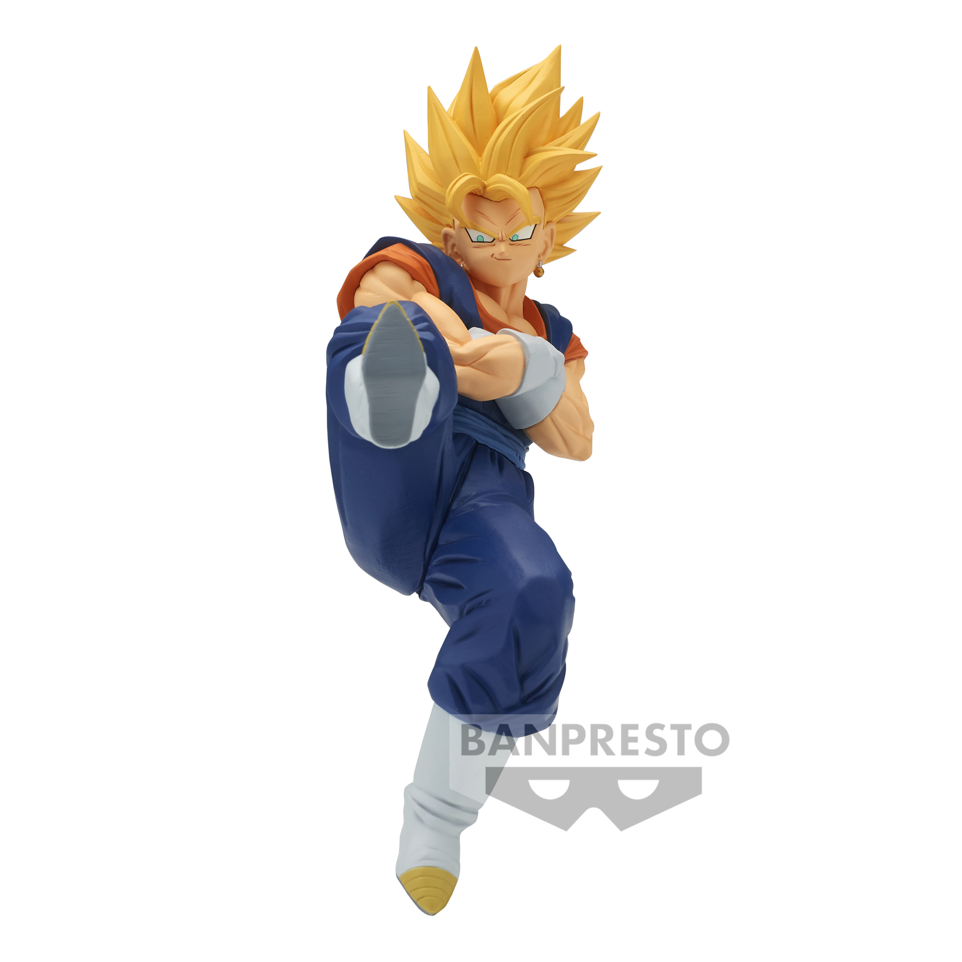 Dragon Ball Z - Match Makers - Super Saiyan Vegito (VS Majin Buu (Son Gohan Absorbed)) Statue 11cm - flash vidéo