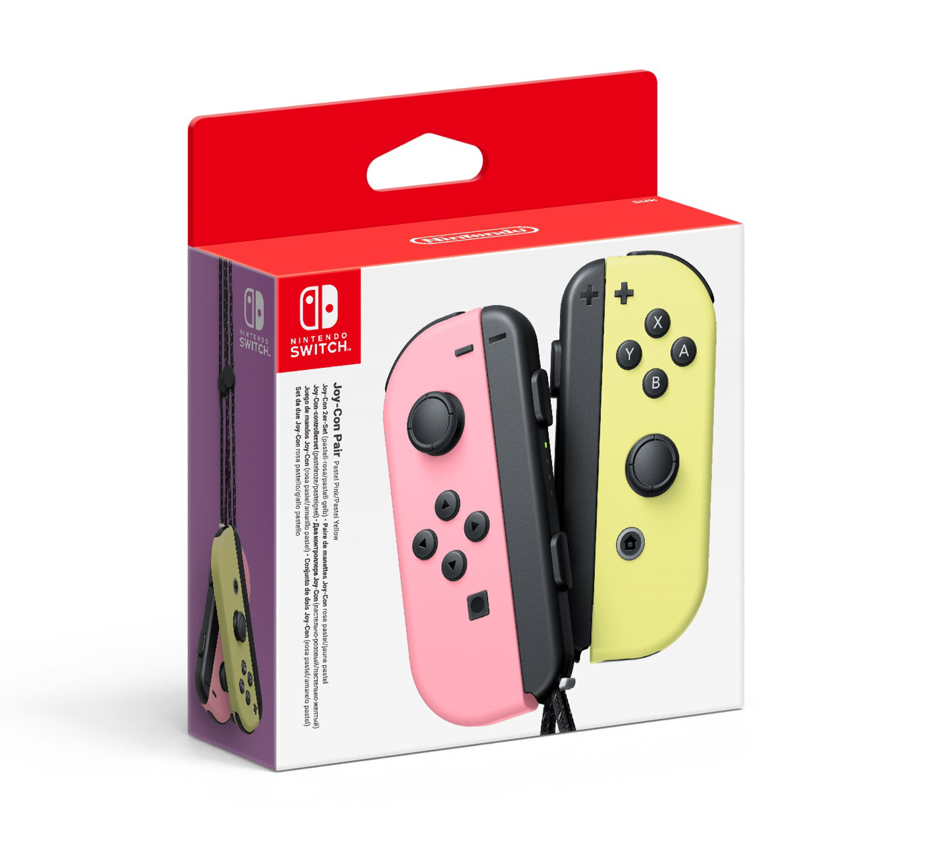 Nintendo Switch Joy-Con Pair Pastel Pink & Pastel Yellow