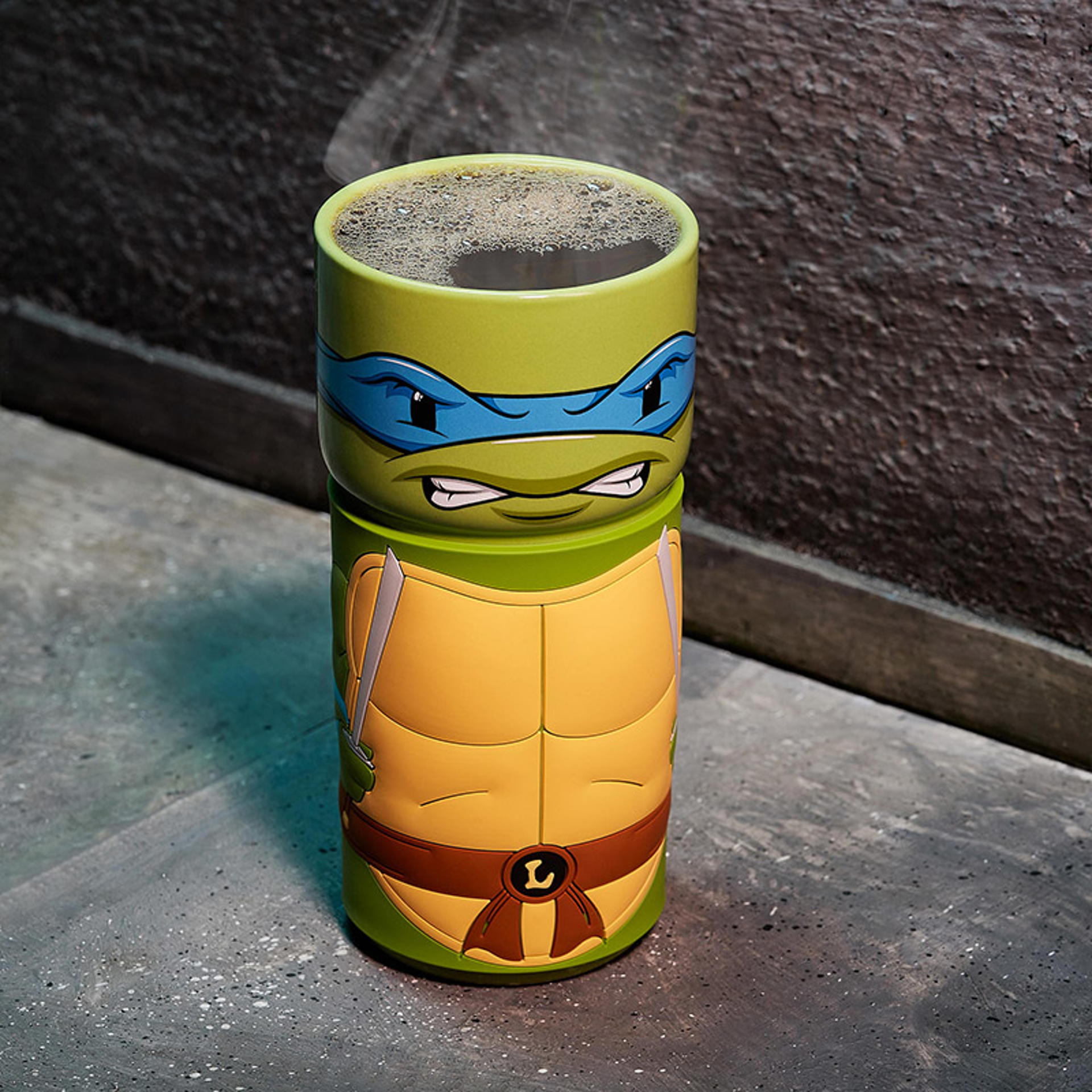 Teenage Mutant Ninja Turtles - Mug isotherme réutilisable Coscup Leonardo - flash vidéo