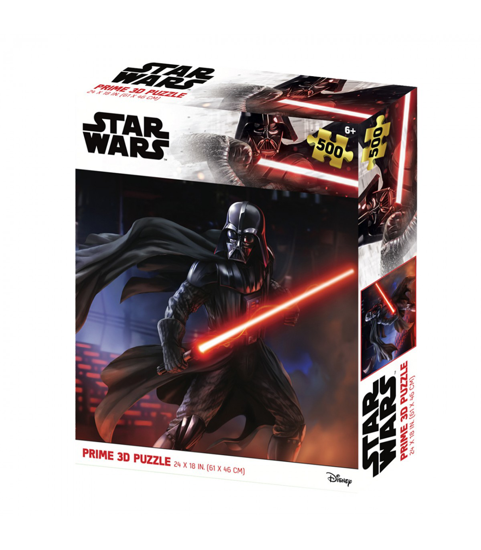 Star Wars - Puzzle lenticulaire Posture de Dark Vader 500 pcs 61x46 cm