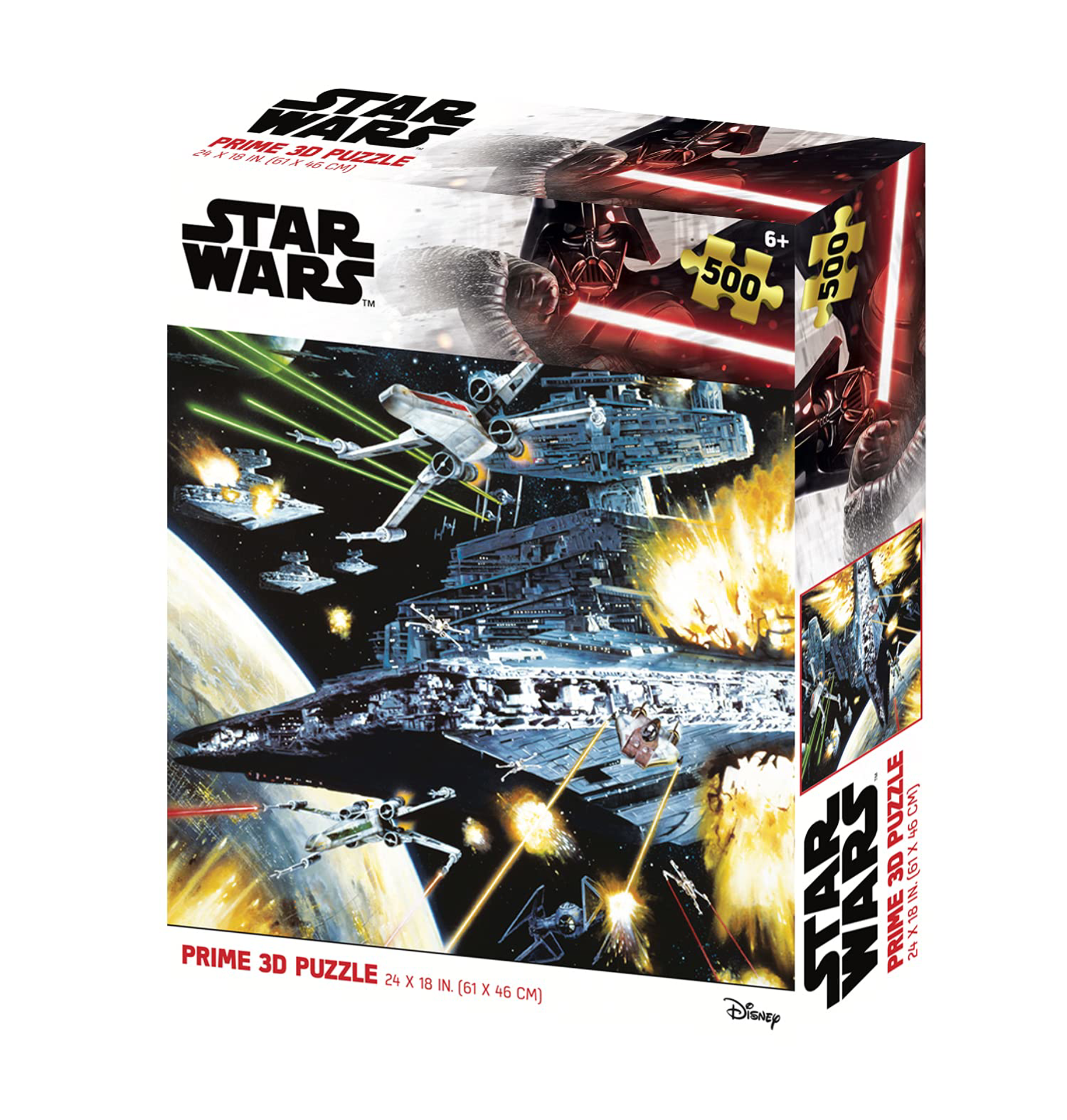 Star Wars - Puzzle lenticulaire Destroyer stellaire impérial 500 pcs 61x46 cm