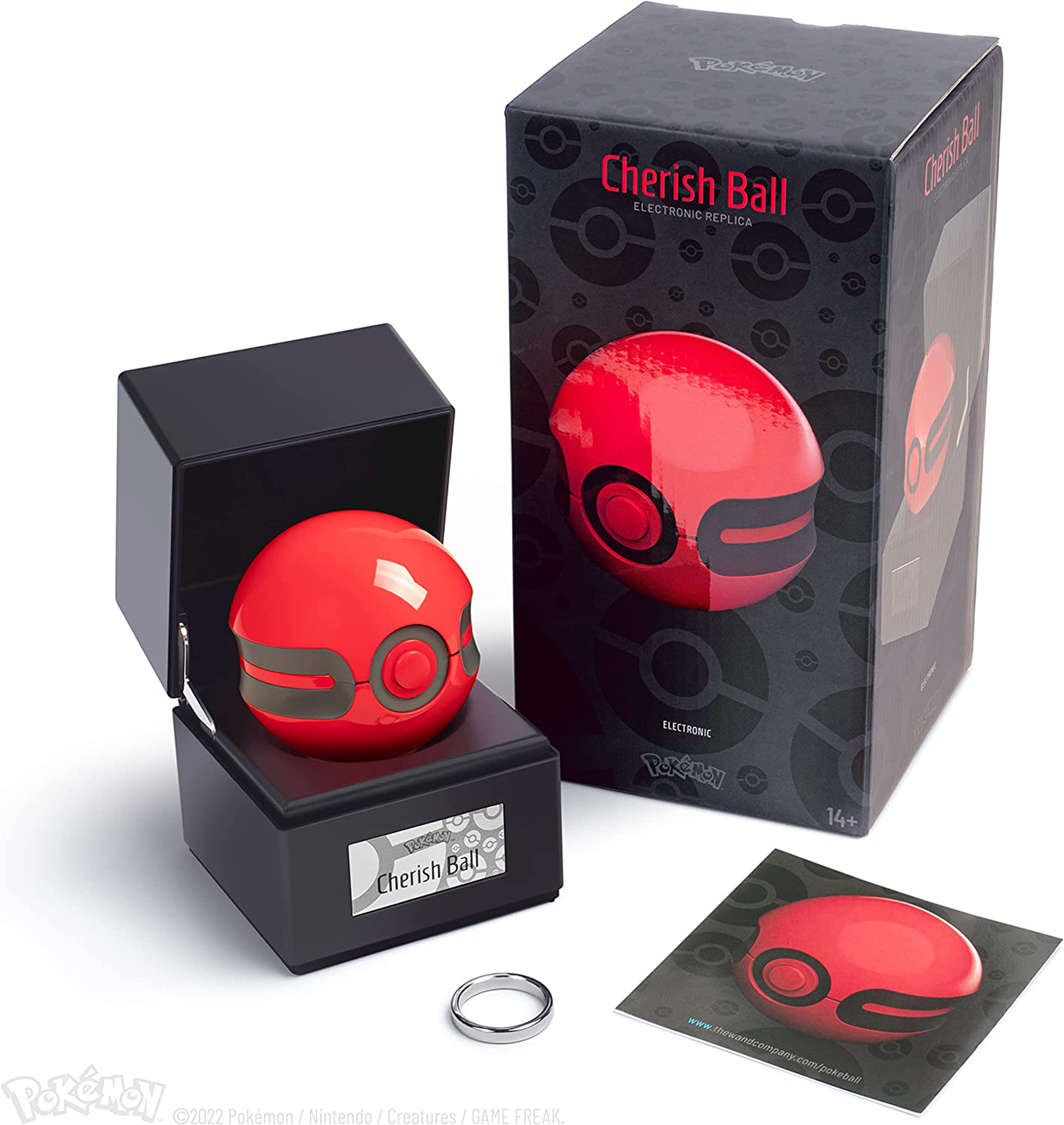 Pokémon - Réplique électronique de la Mémoire Ball en métal moulé