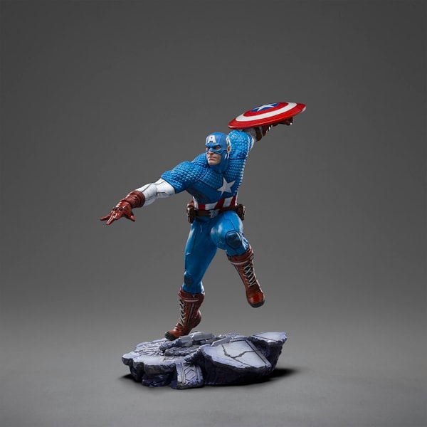 Iron Studios - BDS Art Scale 1/10 - Marvel - Captain America "Infinity Gauntlet" Statue 22cm