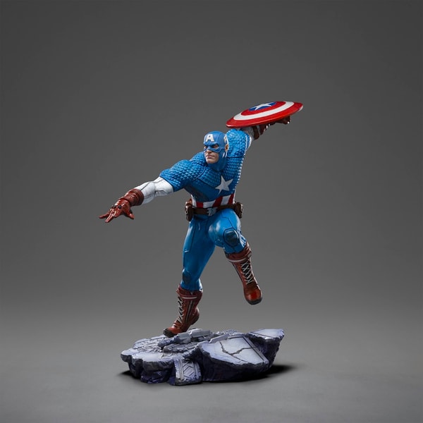 Iron Studios - BDS Art Scale 1/10 - Marvel - Captain America "Infinity Gauntlet" Statue 22cm - flash vidéo