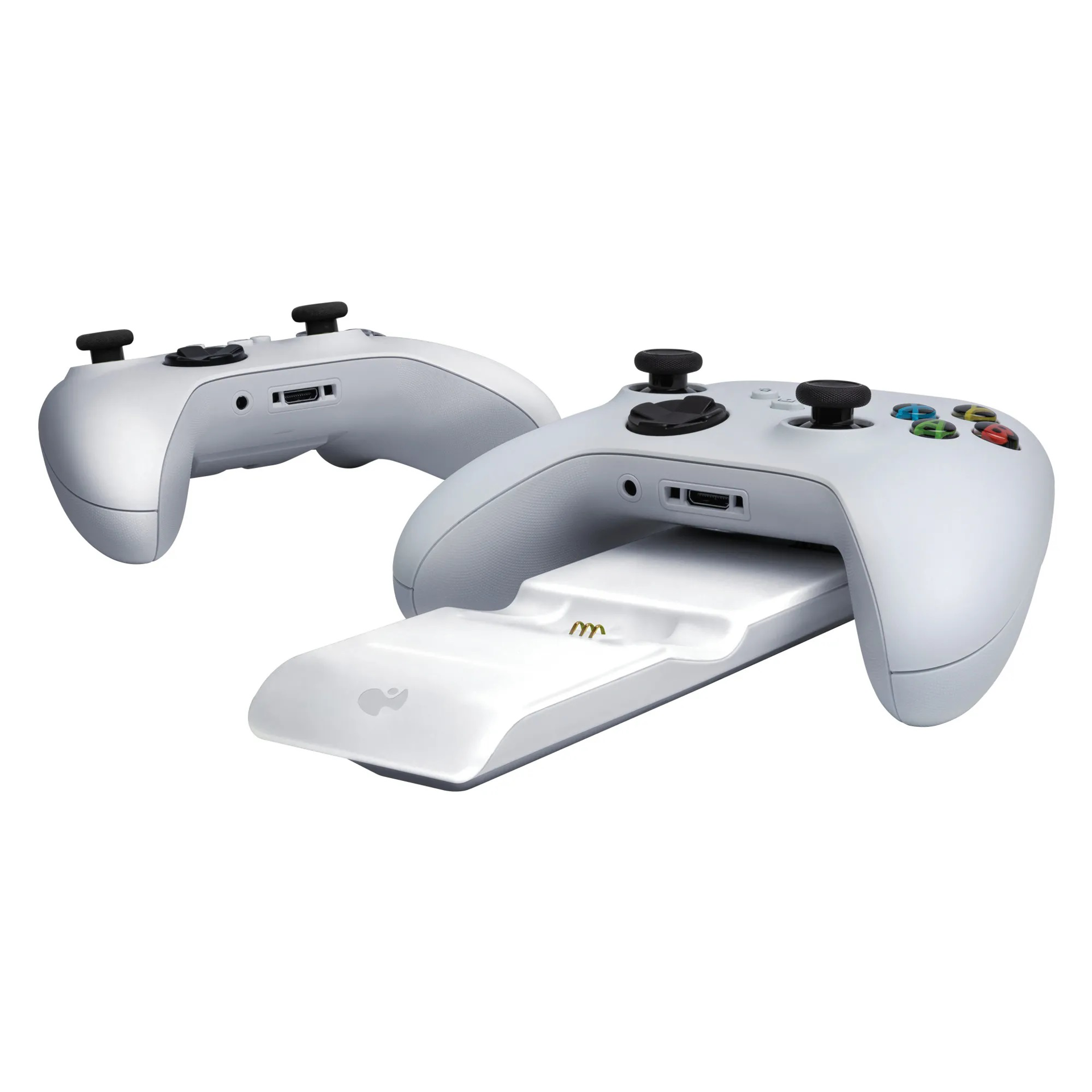 PDP - Double chargeur de manettes de jeu ULTRAVOLT blanc pour Xbox Series X|S et Xbox One