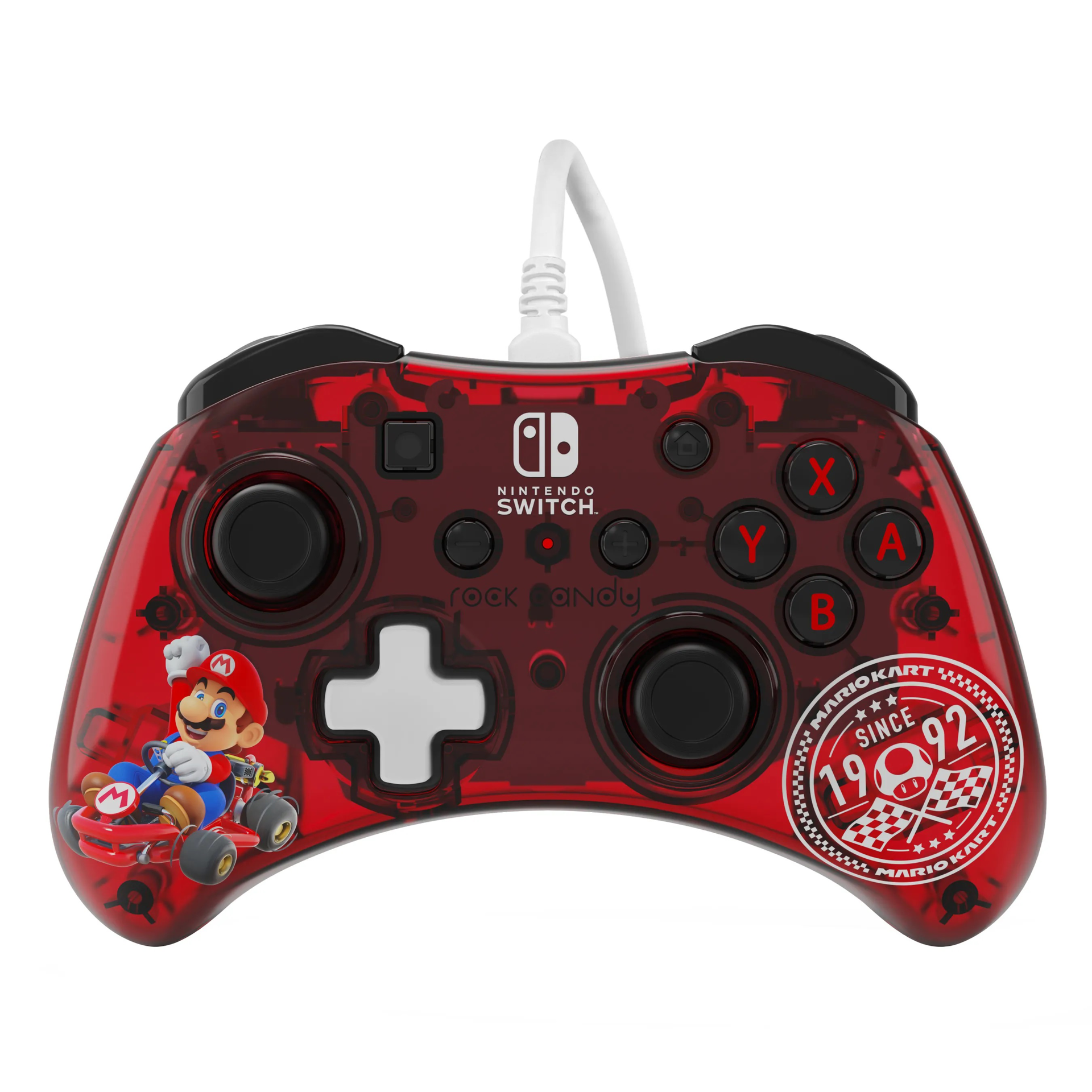 PDP - Manette filaire Rock Candy Mario Kart pour Nintendo Switch et Switch OLED
