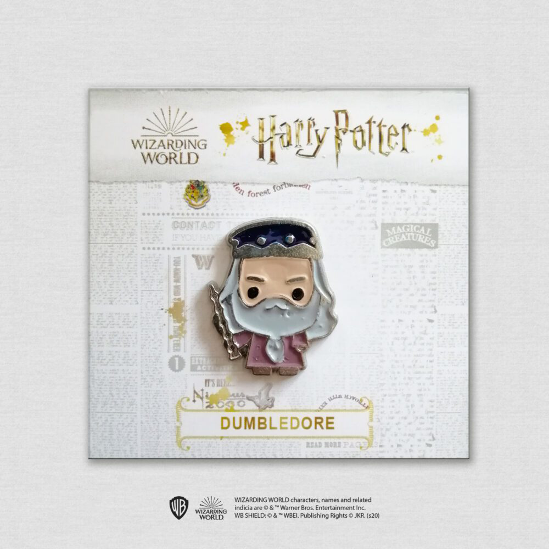 Wizarding World - Harry Potter - Pin's - Albus Dumbledore - flash vidéo