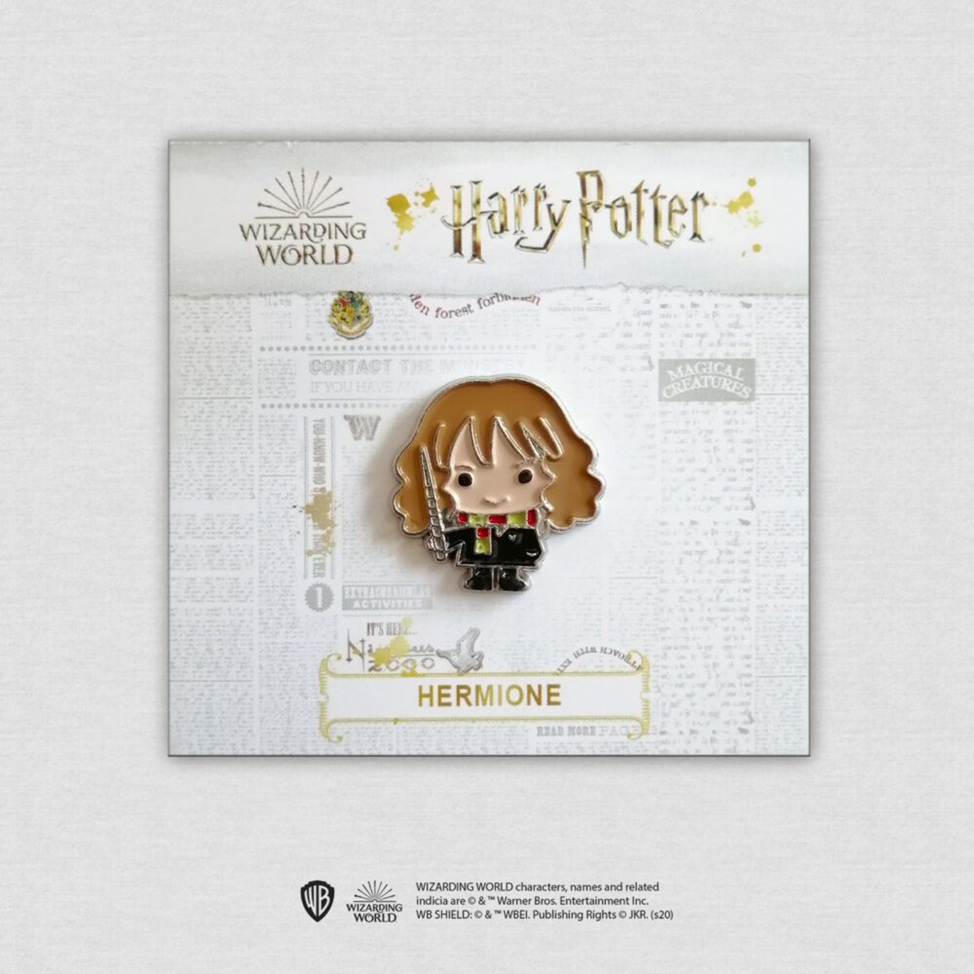 Wizarding World - Harry Potter - Pin's - Hermione Granger - flash vidéo