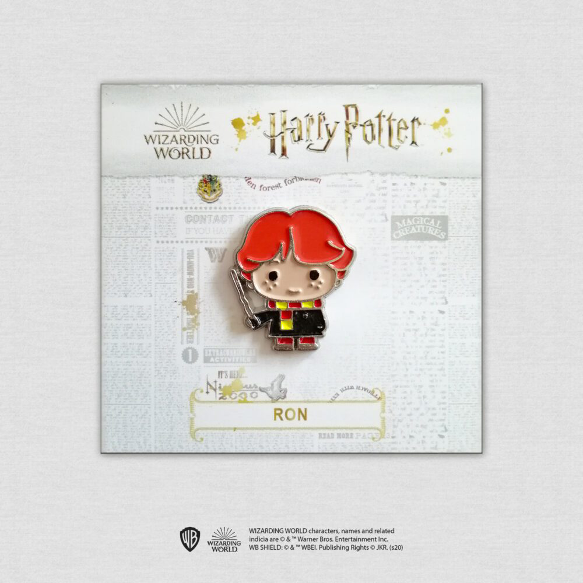 Wizarding World - Harry Potter - Pin's - Ron Weasley - flash vidéo