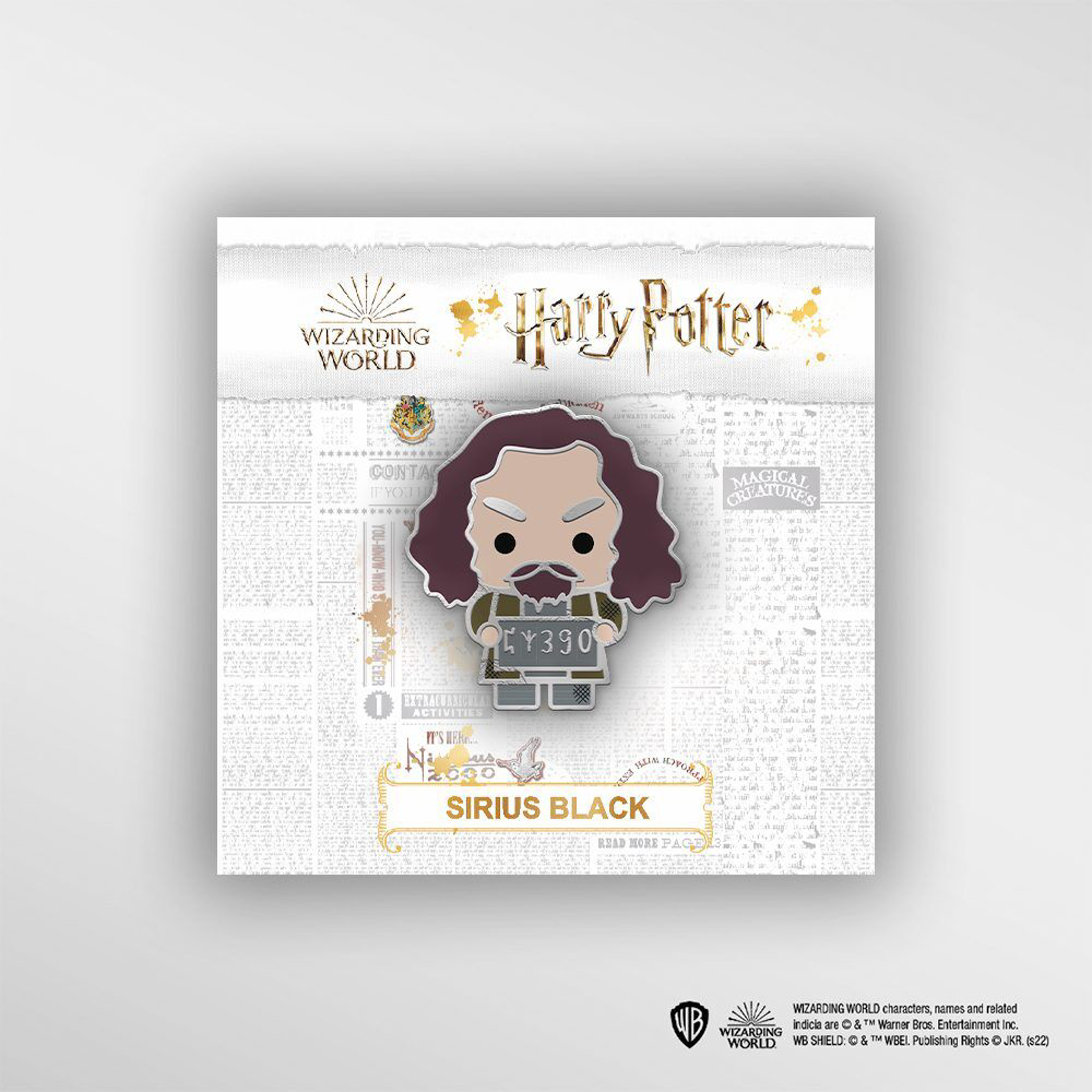 Wizarding World - Harry Potter - Pin's - Sirius Black - flash vidéo