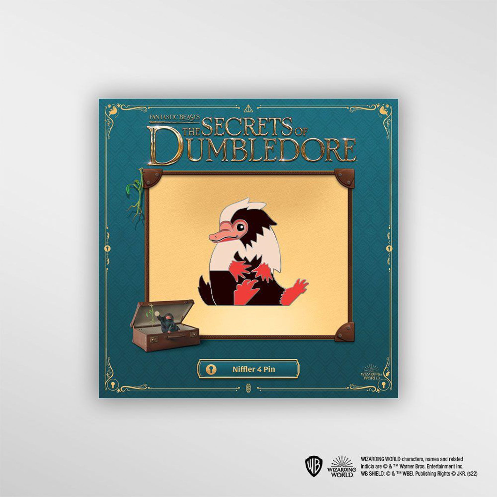 Wizarding World - Les Animaux fantastiques - Pin's - Niffleur 4 - flash vidéo