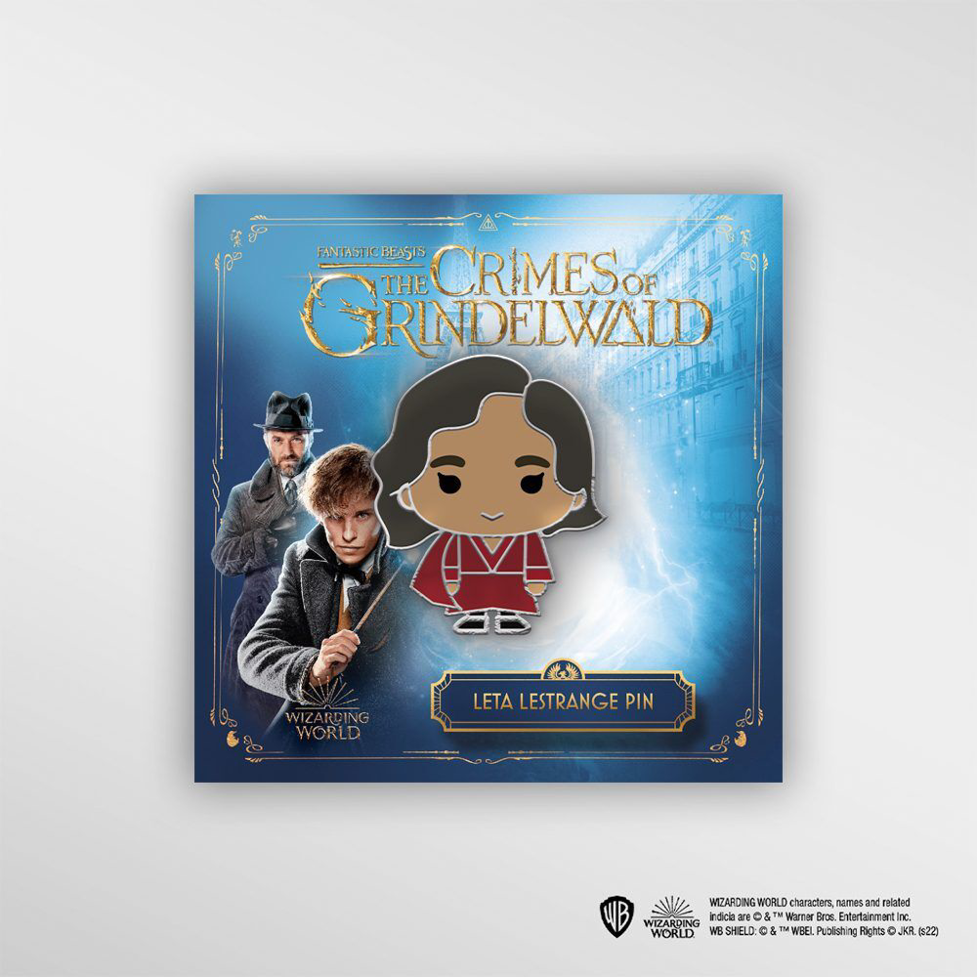 Wizarding World - Les Animaux fantastiques - Pin's - Leta Lestrange - flash vidéo