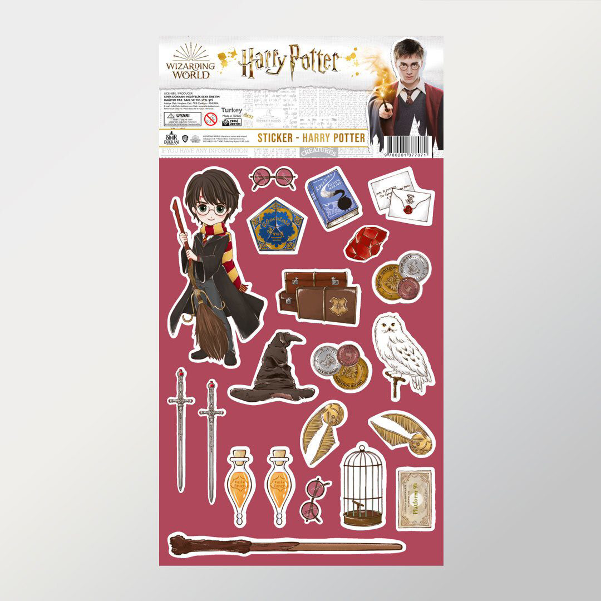 Wizarding World - Harry Potter - Stickers - Harry Potter - flash vidéo
