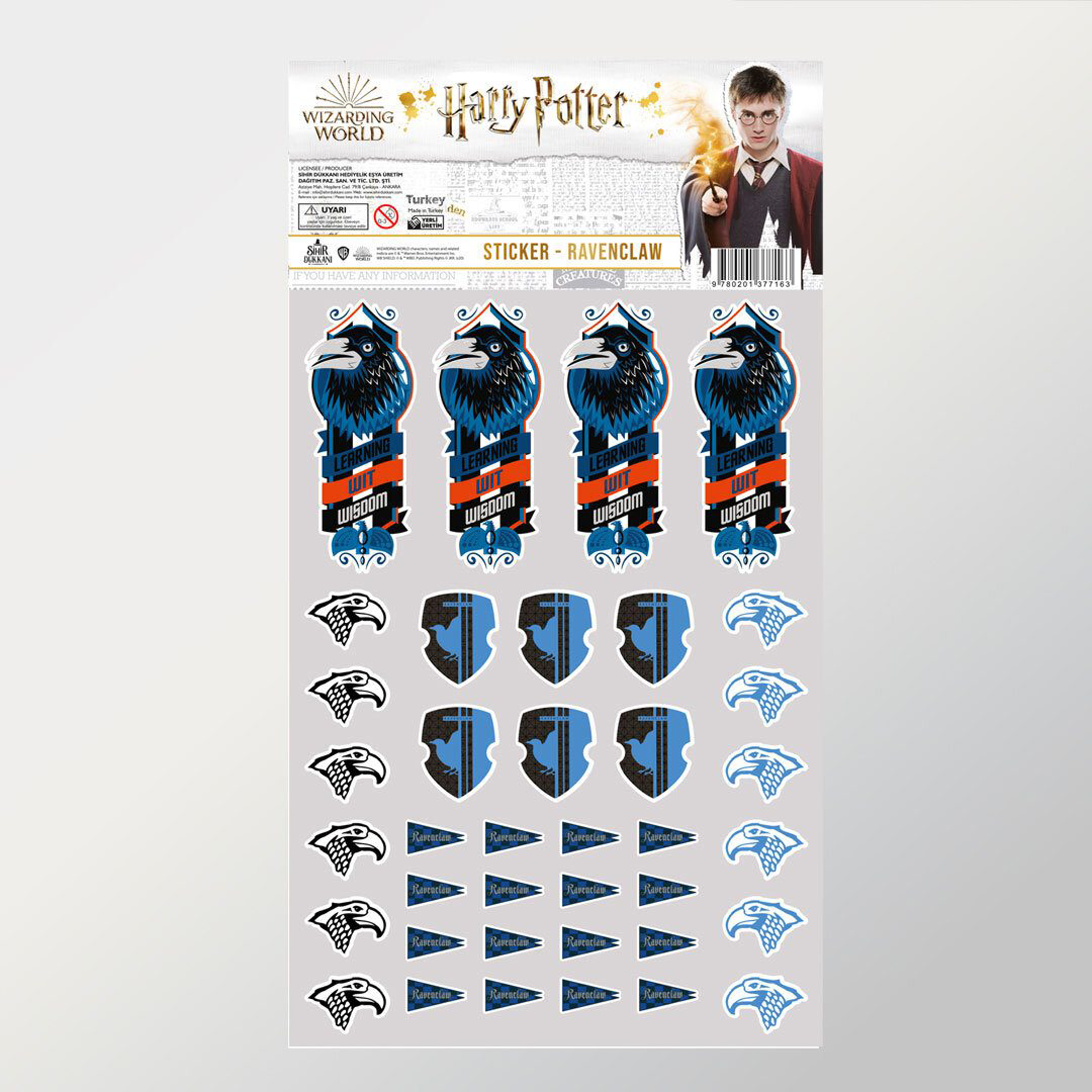 Wizarding World - Harry Potter - Stickers - Serdaigle - flash vidéo