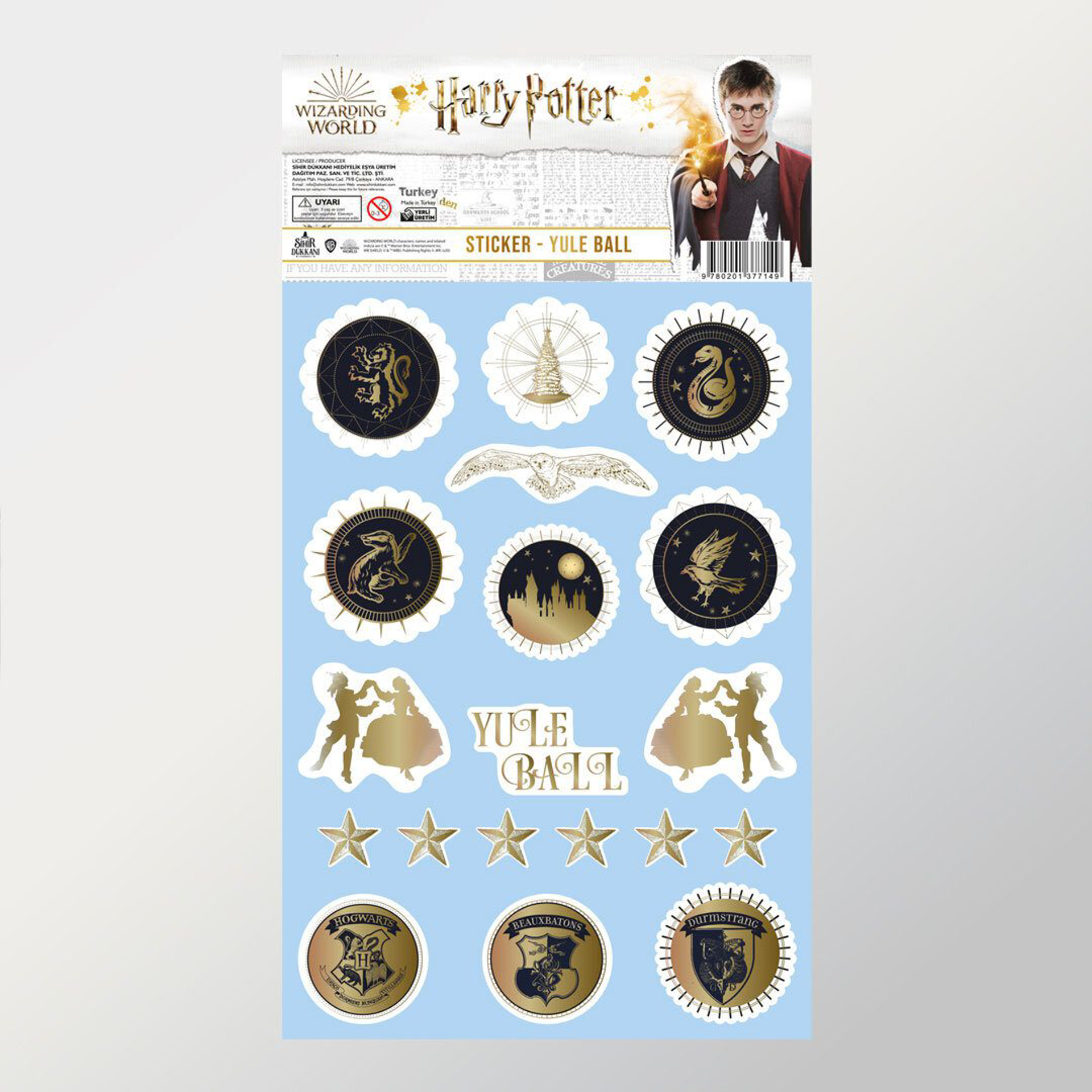 Wizarding World - Harry Potter - Stickers - Bal de Noël - flash vidéo