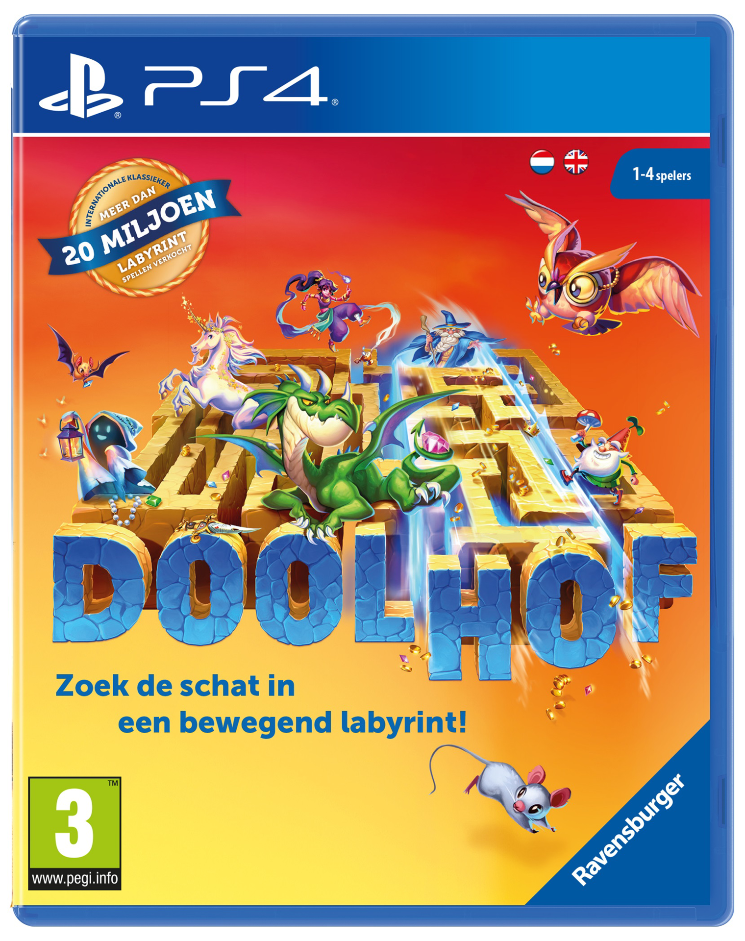 Ravensburger Doolhof - flash vidéo