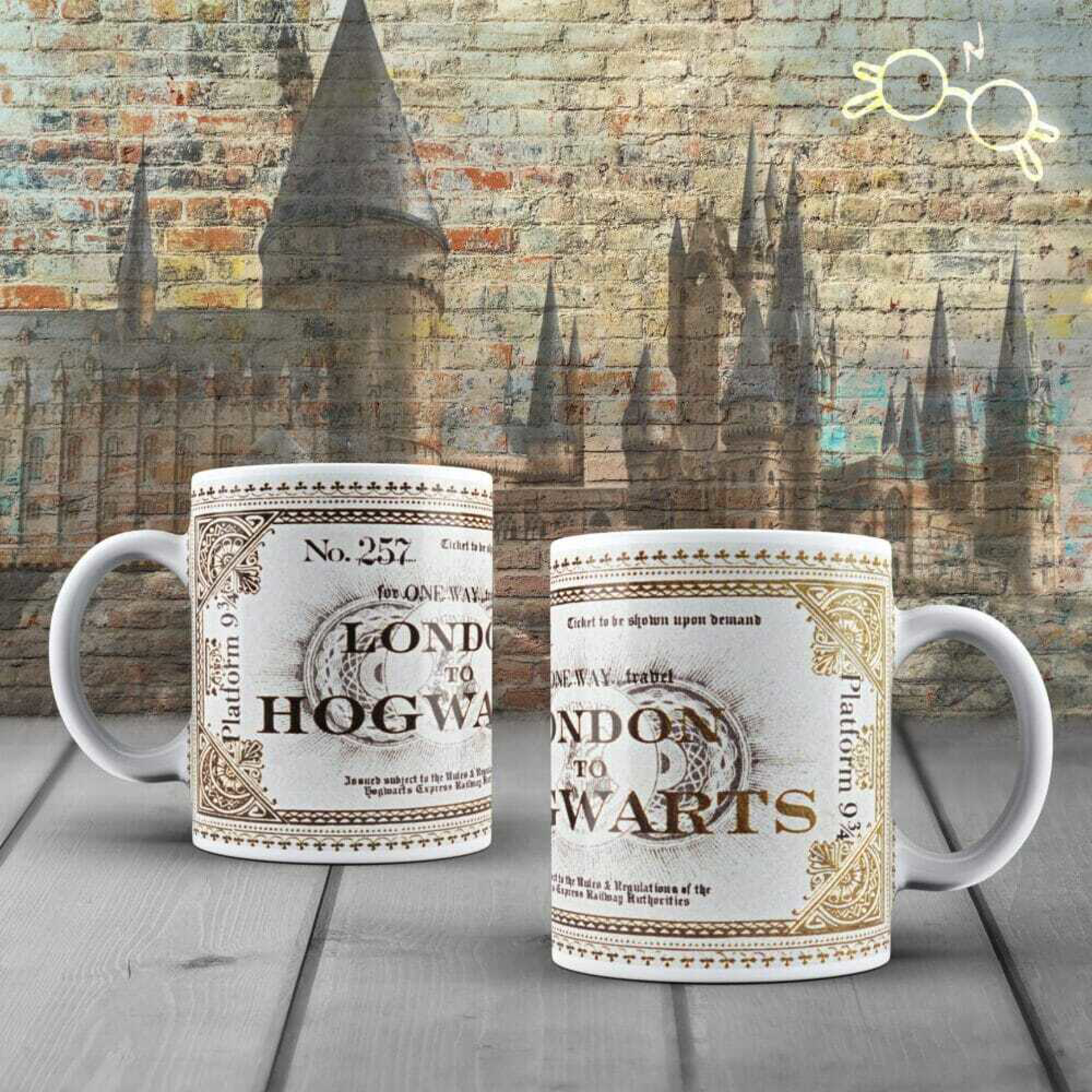 Wizarding World - Harry Potter - Mug - Londres vers Poudlard