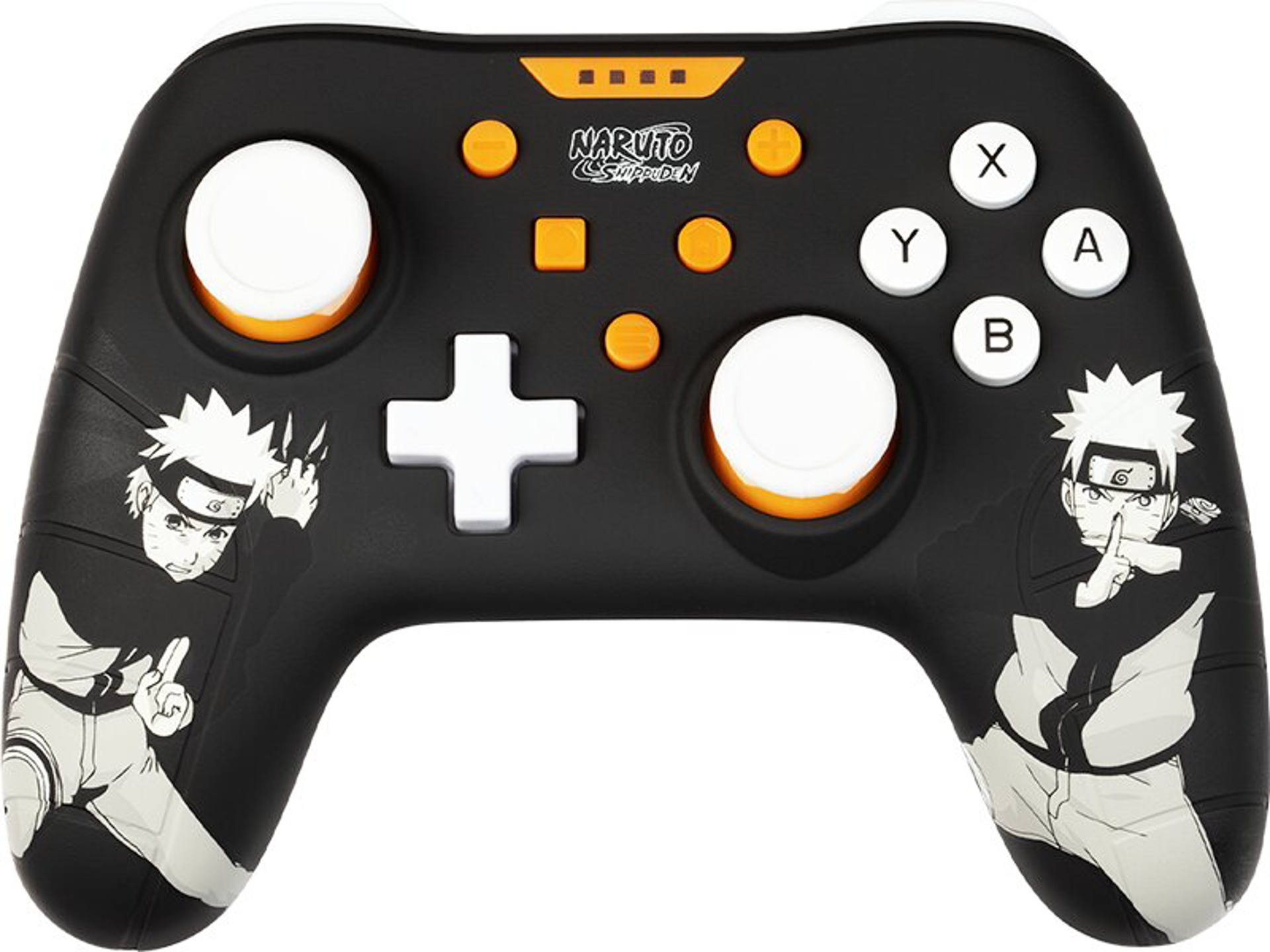 Konix - Manette filaire Naruto Shippûden Noire pour Nintendo Switch - flash vidéo
