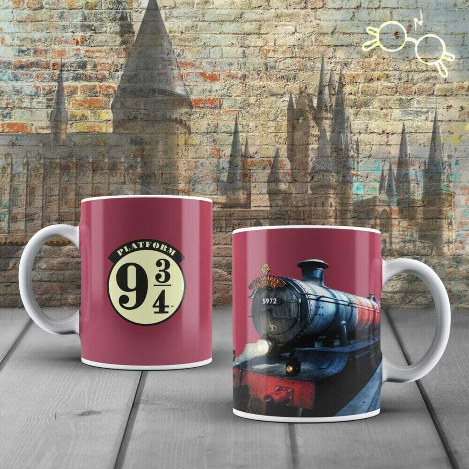 Wizarding World - Harry Potter - Mug - Voie 9 3/4 - Poudlard Express
