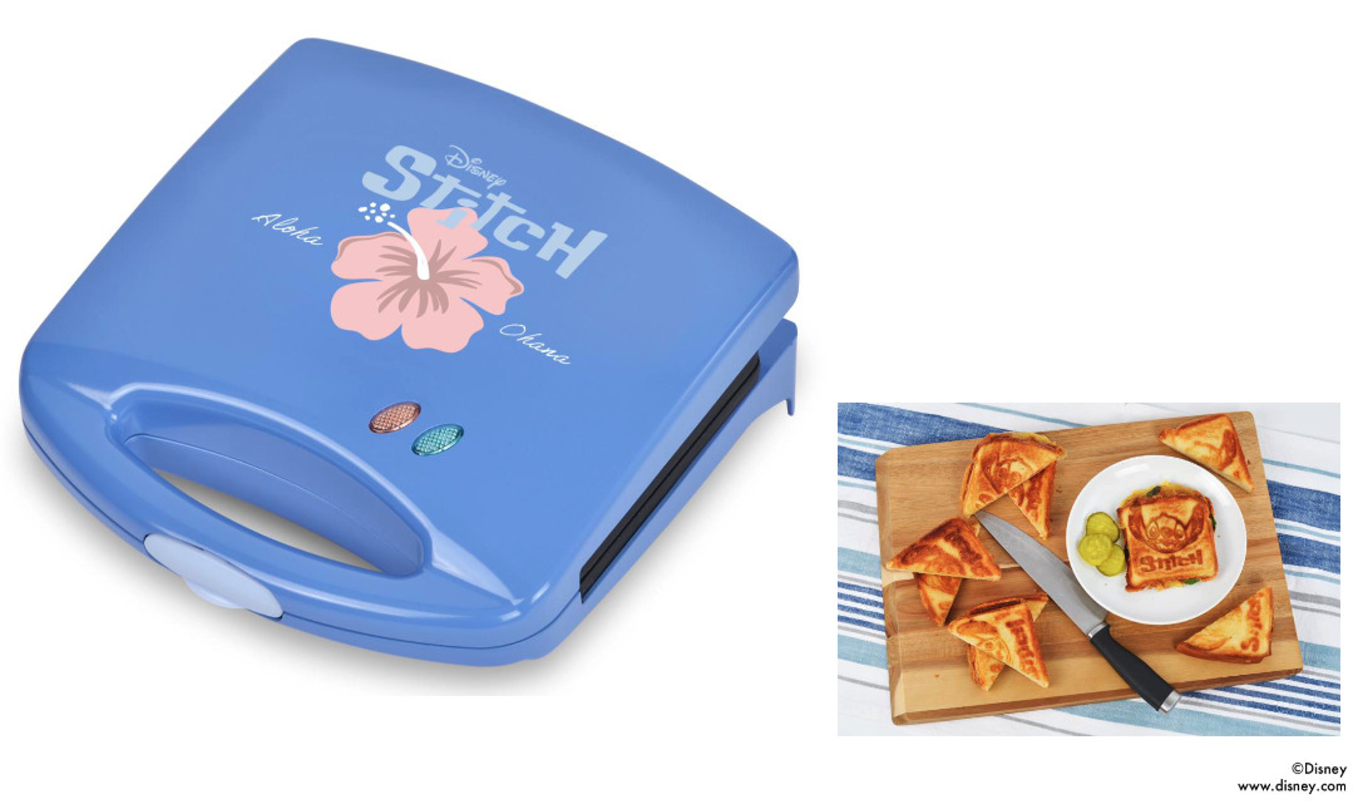 Select Brands - Disney - Lilo & Stitch - Appareil à Sandwich