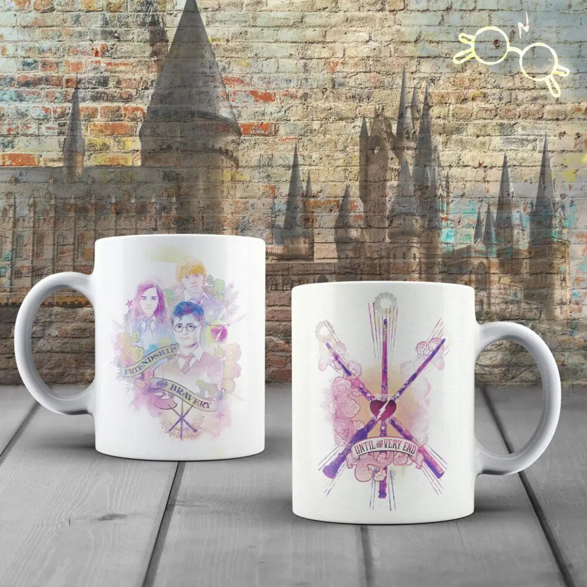 Wizarding World - Harry Potter - Mug - Amitié et Courage