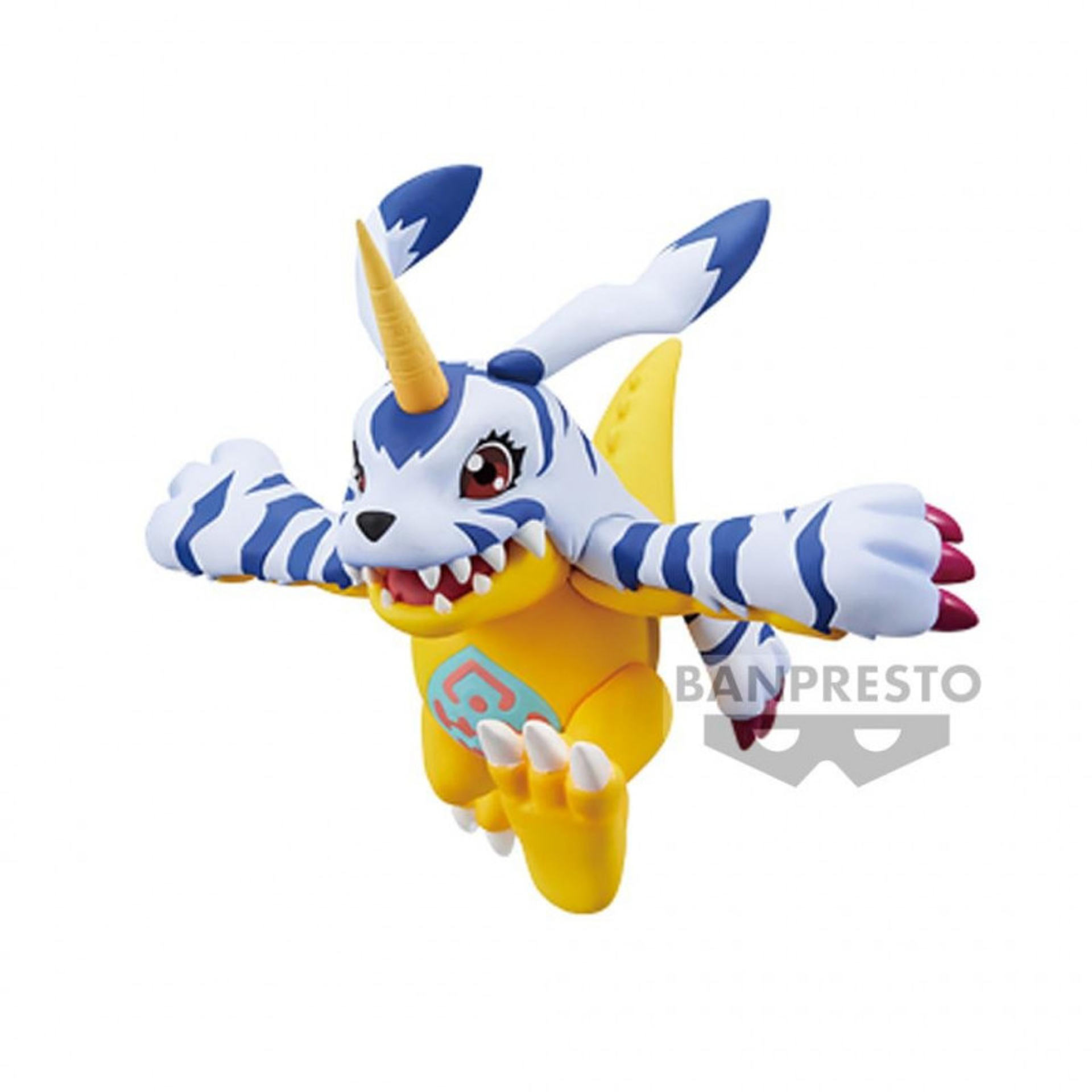 Digimon Adventure - DXF - Adventure Archives Special - Gabumon Statue 9cm - flash vidéo