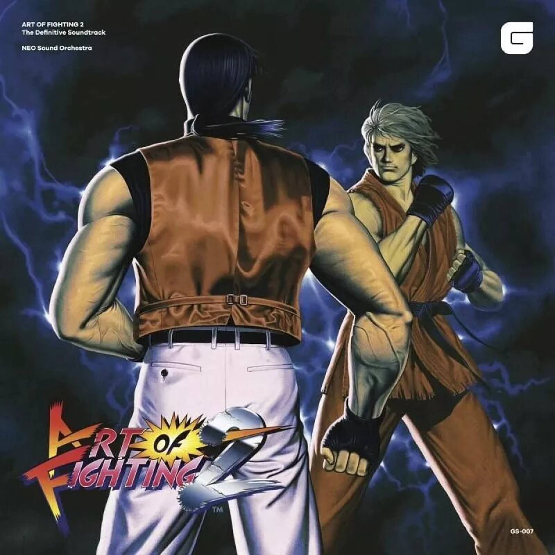 Art of Fighting 2 The Definitive Soundtrack - 2-LP White & Orange Vinyl