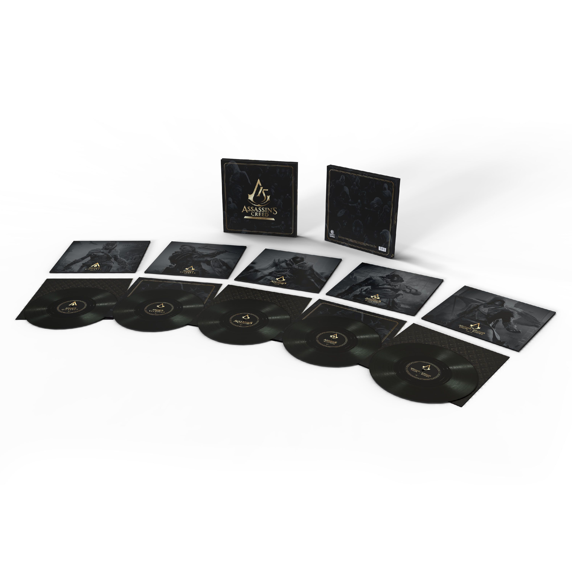 Assassin’s Creed - Leap Into History (Original Soundtrack) - 5-LP Black Vinyl