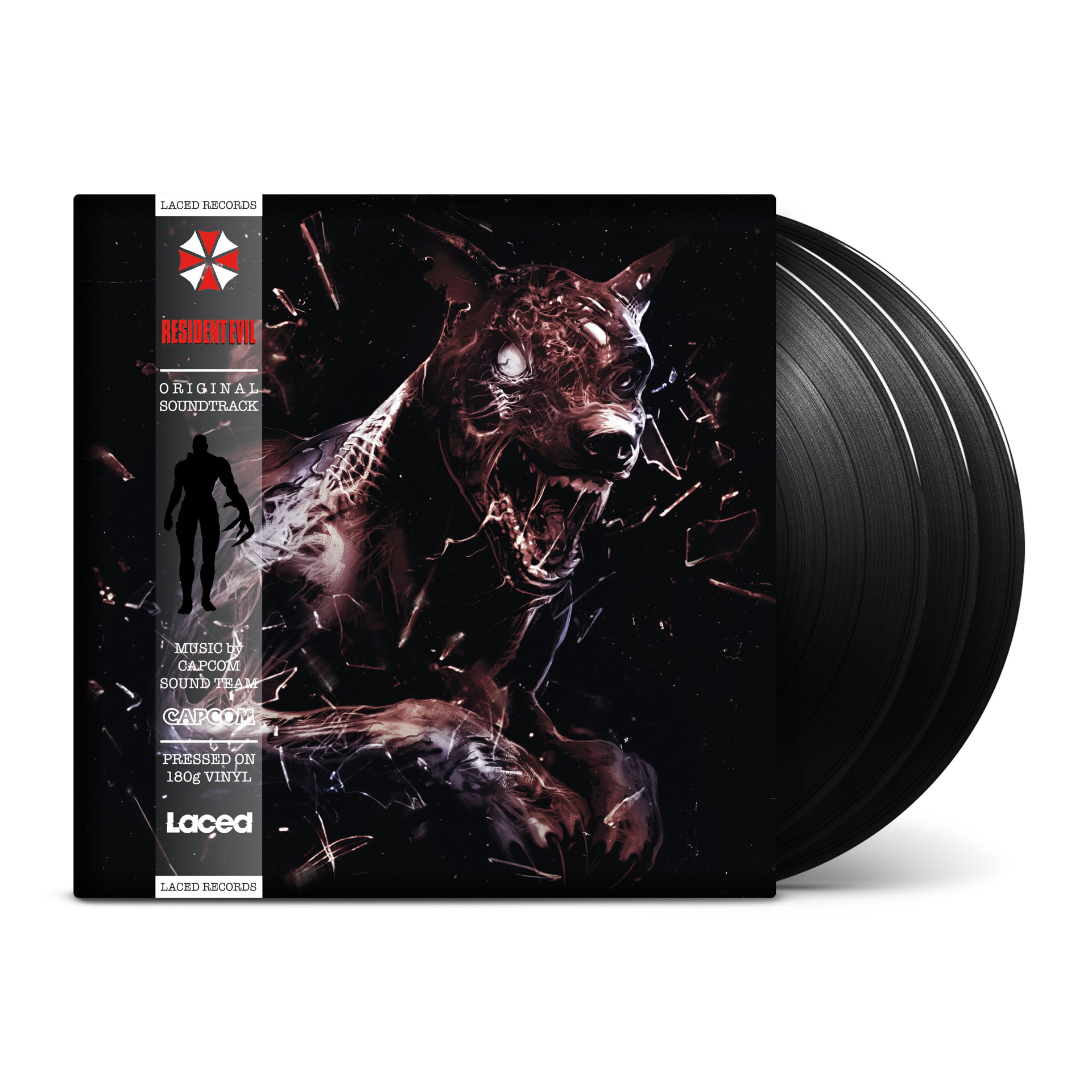 Resident Evil (1996 Original Soundtrack + Original Soundtrack Remix) - 3-LP Black Vinyl