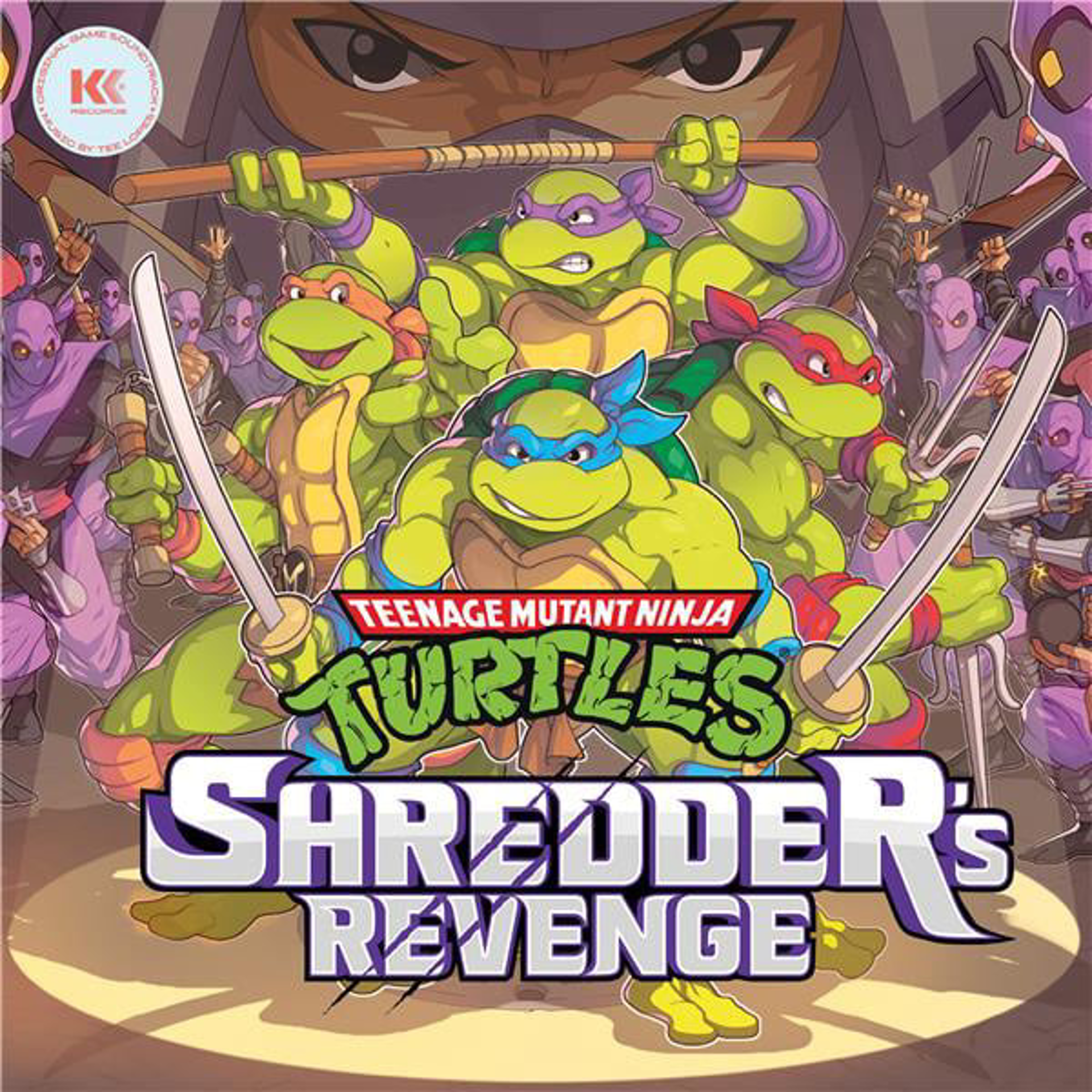 Teenage Mutant Ninja Turtles - Shredder's Revenge - Original Game Soundtrack - 2-LP Black Vinyl