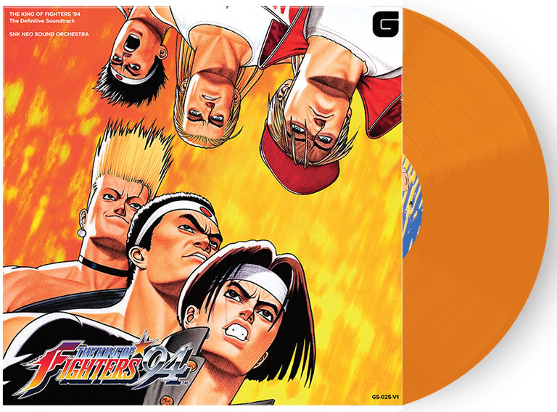 The King of Fighters '94 - The Definitive Soundtrack - 1-LP Orange Vinyl