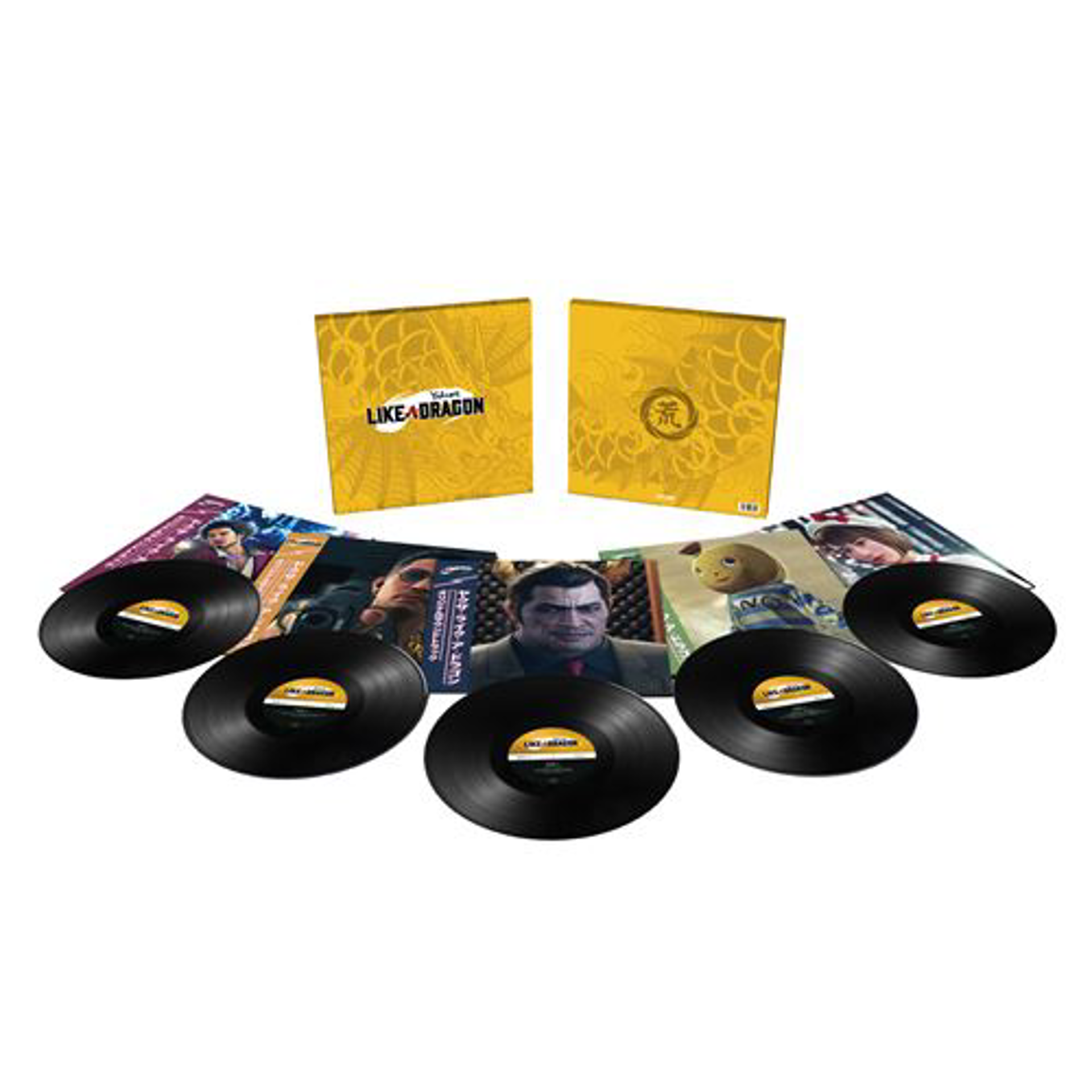 Yakuza: Like a Dragon (Deluxe Boxset) - Original Soundtrack - 5-LP Black Vinyl