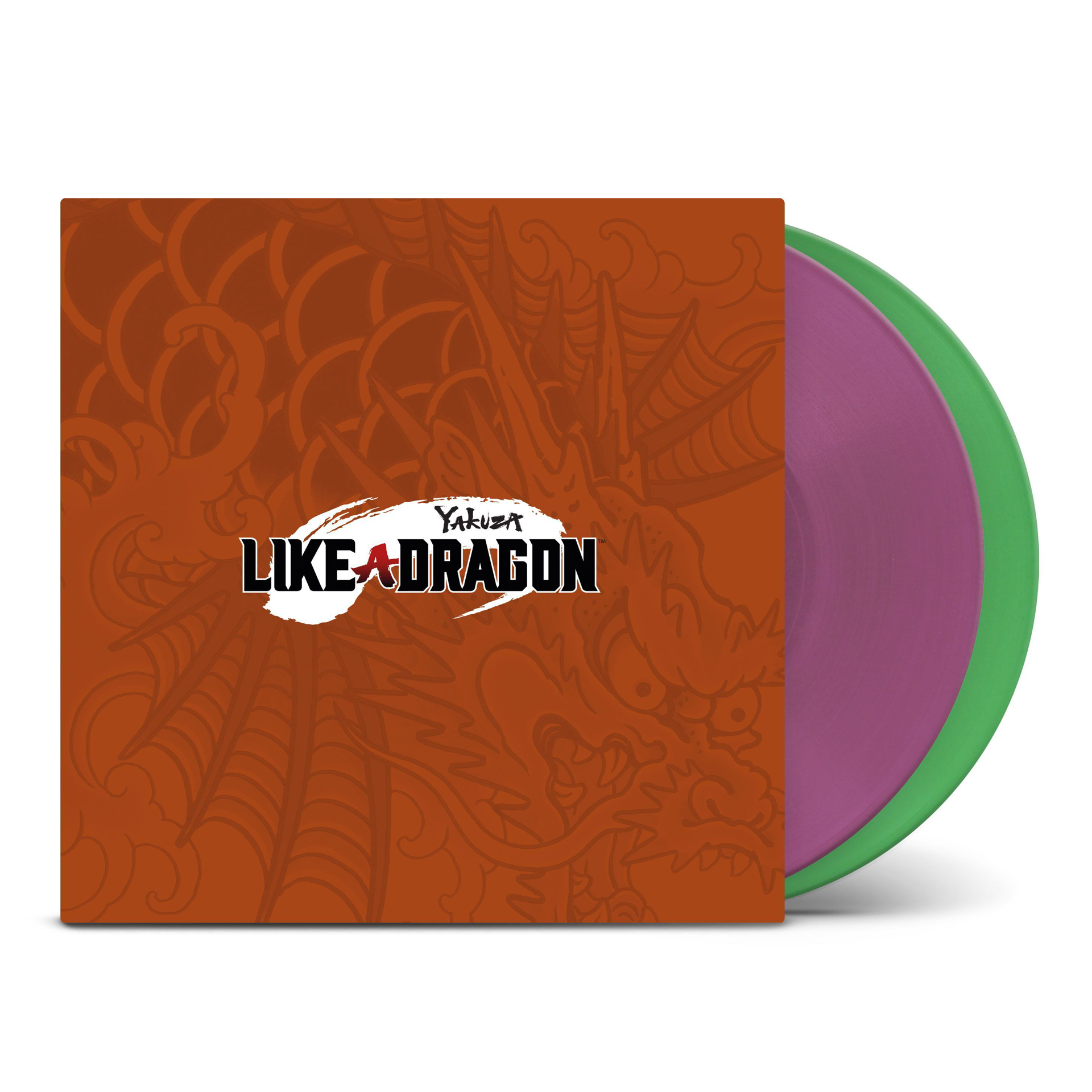 Yakuza: Like a Dragon (Deluxe Double) - Original Soundtrack - 2-LP Purple & Green Vinyl