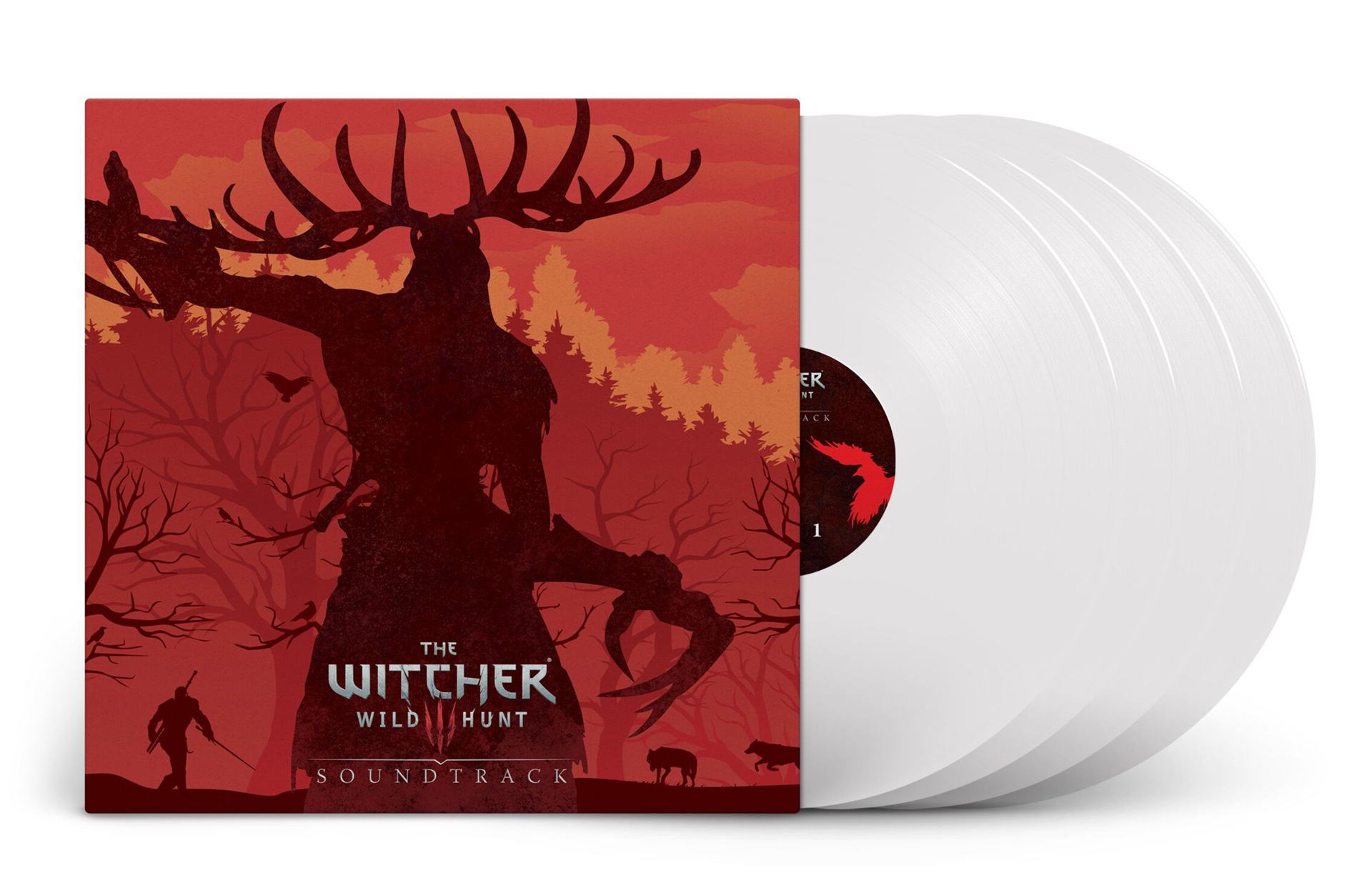The Witcher 3: Complete Edition - Original Soundtrack - 4-LP White Vinyl