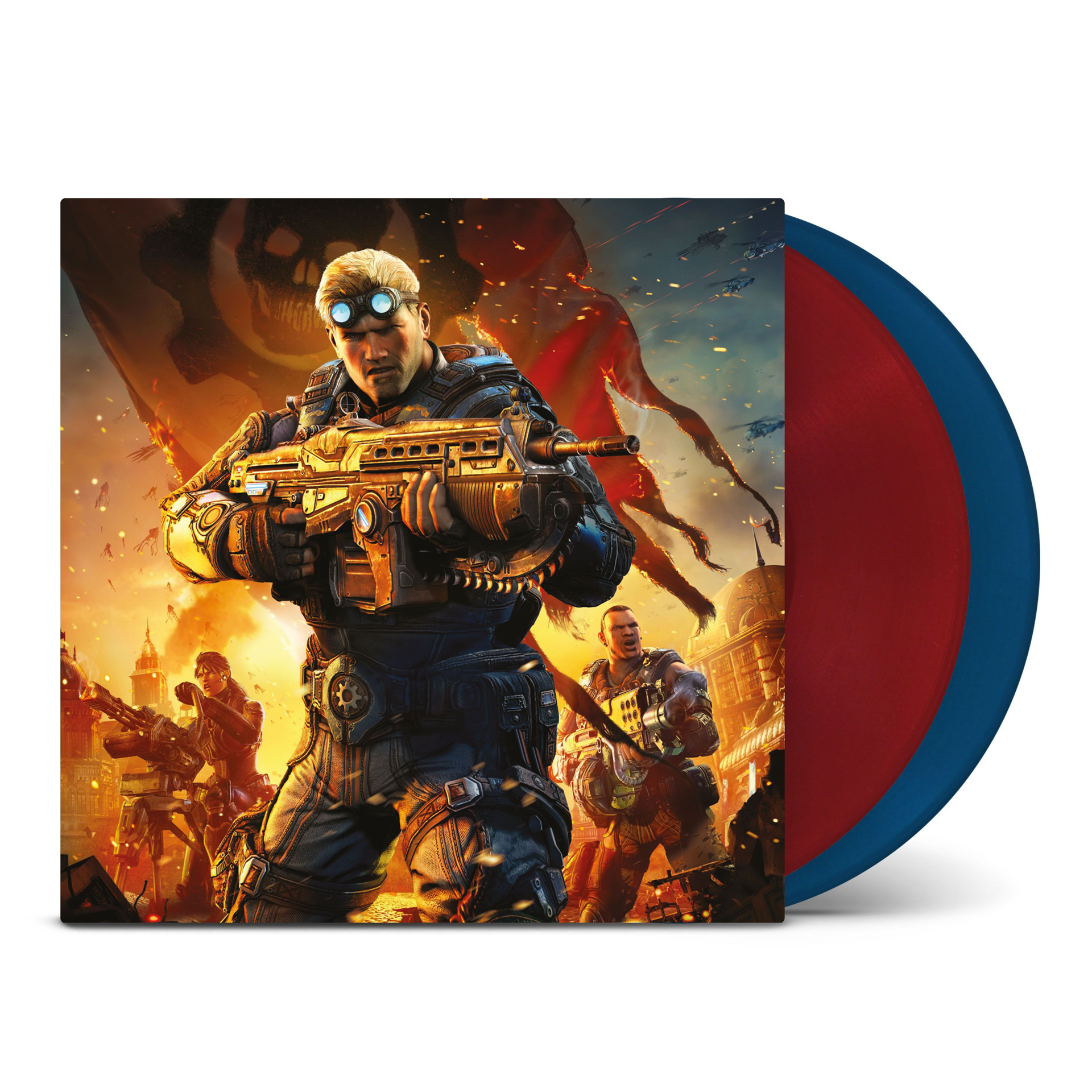 Gears Of War: Judgment - Original Soundtrack - 2-LP Red & Blue Vinyl