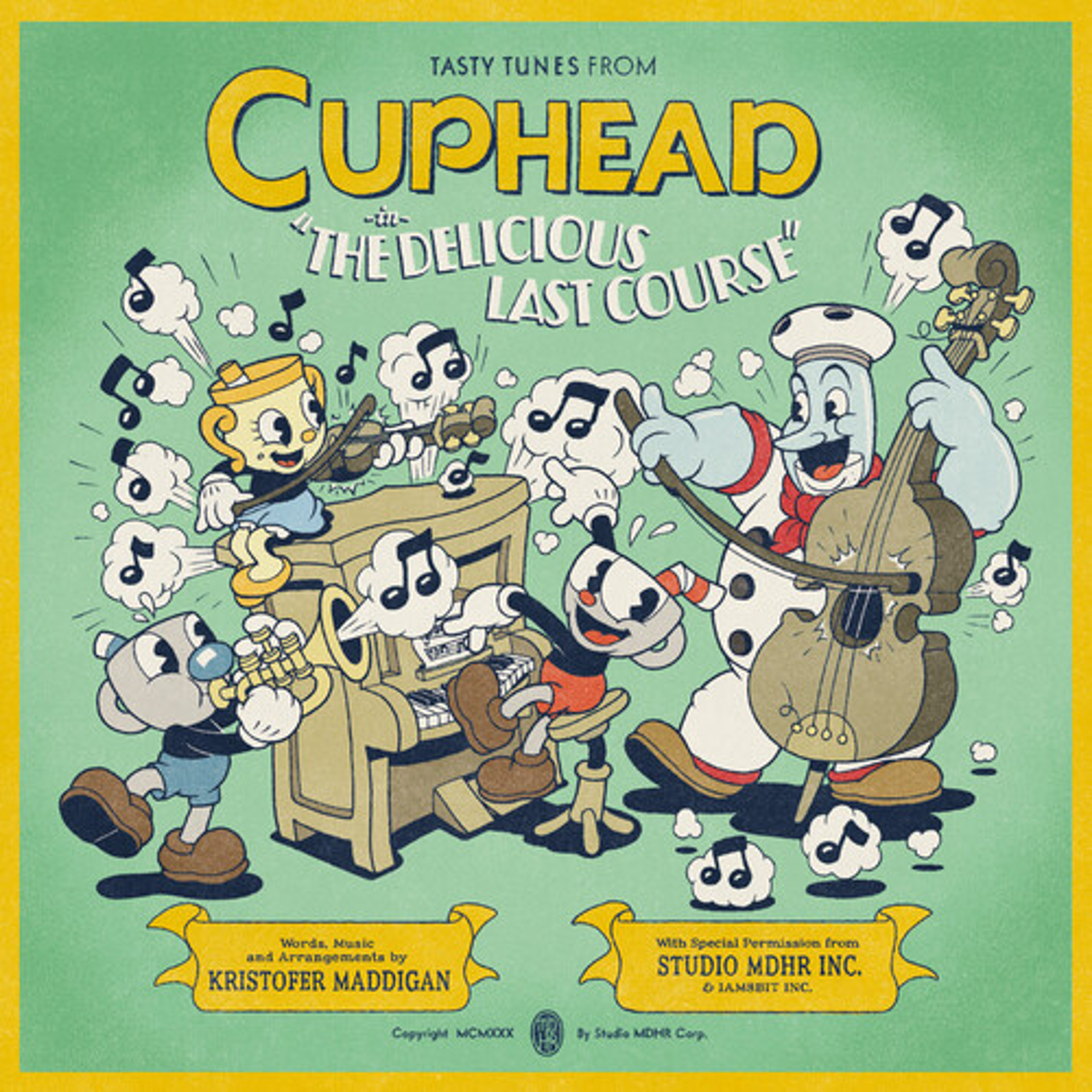 Cuphead: The Delicious Last Course - Original Soundtrack - 2-LP Black Vinyl