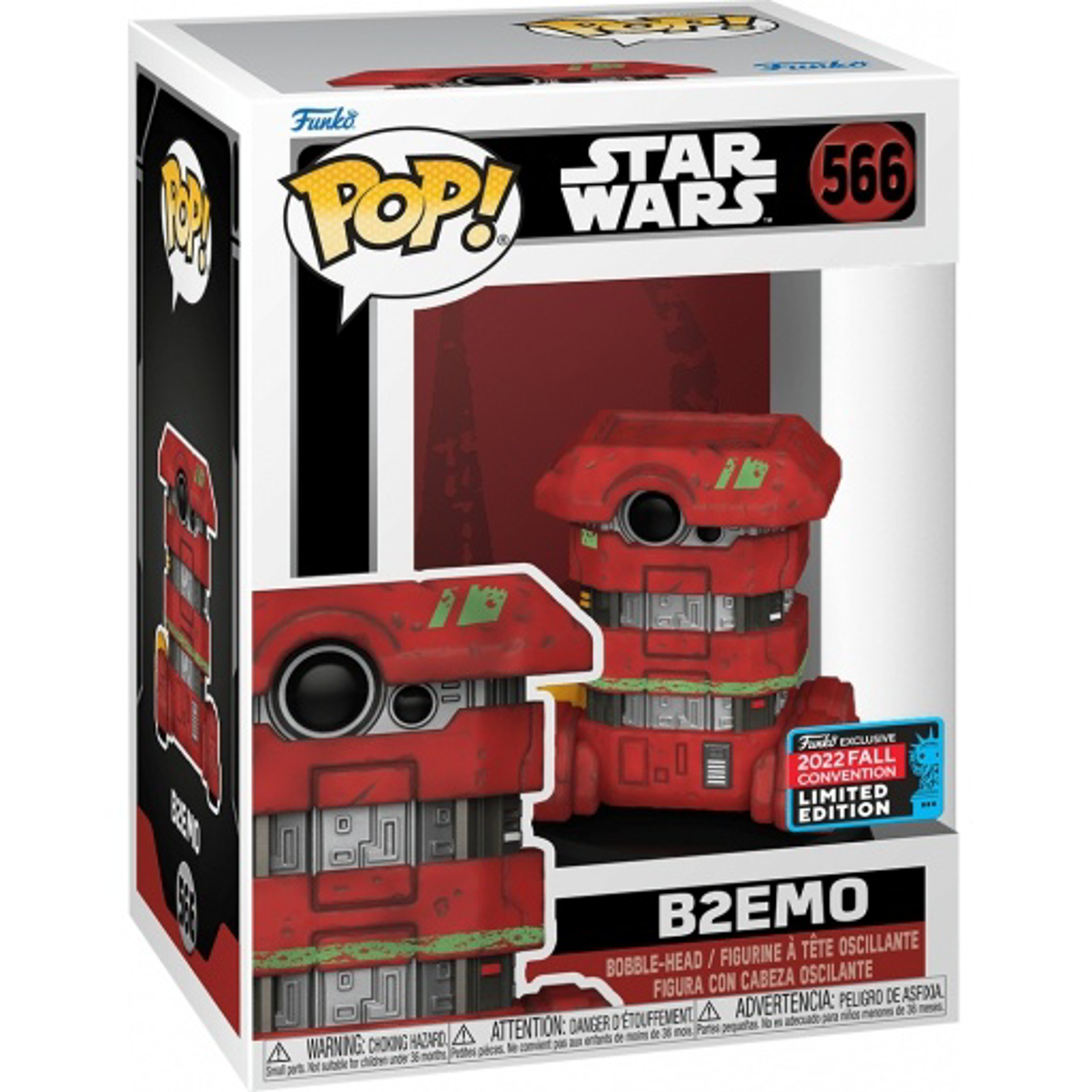 Funko Pop! Star Wars: Andor - B2EMO (NYCC 2022 Exclusive Limited Editon) - flash vidéo